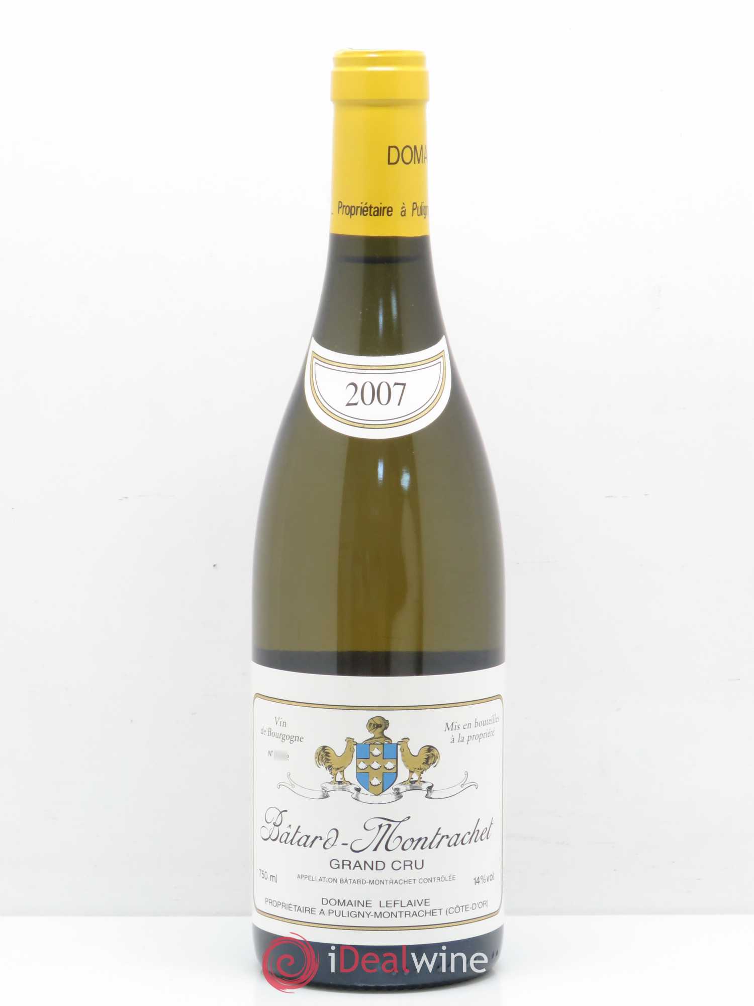 Bâtard-Montrachet Grand Cru Leflaive (Domaine) 2007 - Lot de 1 bouteille - 0