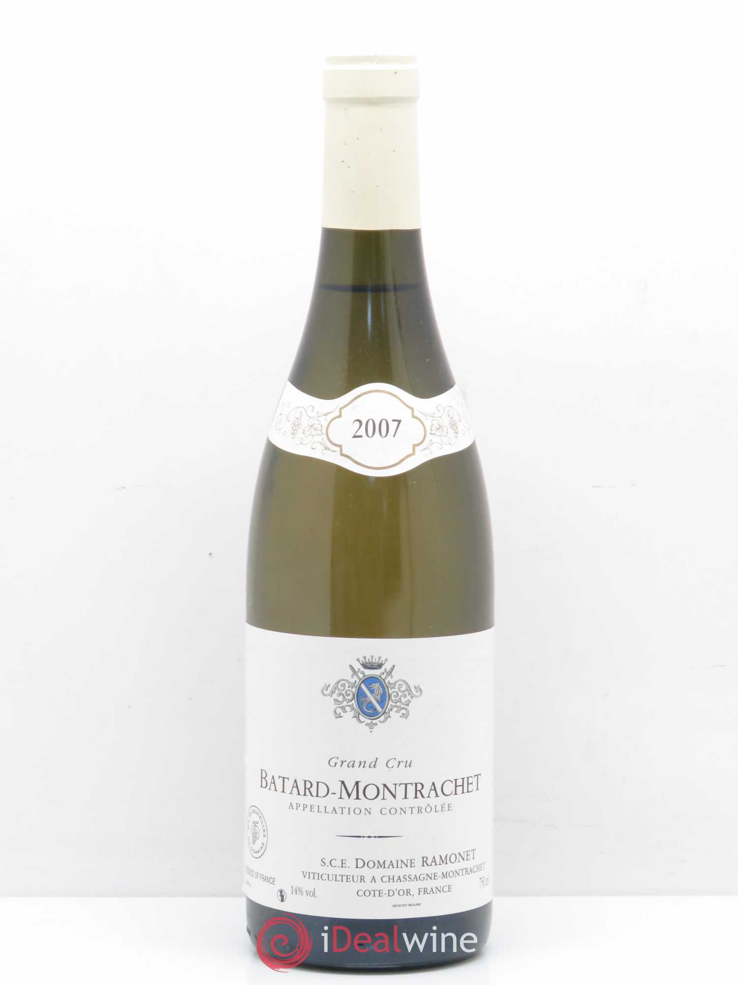 Bâtard-Montrachet Grand Cru Ramonet (Domaine) 2007 - Lot de 1 bouteille - 0