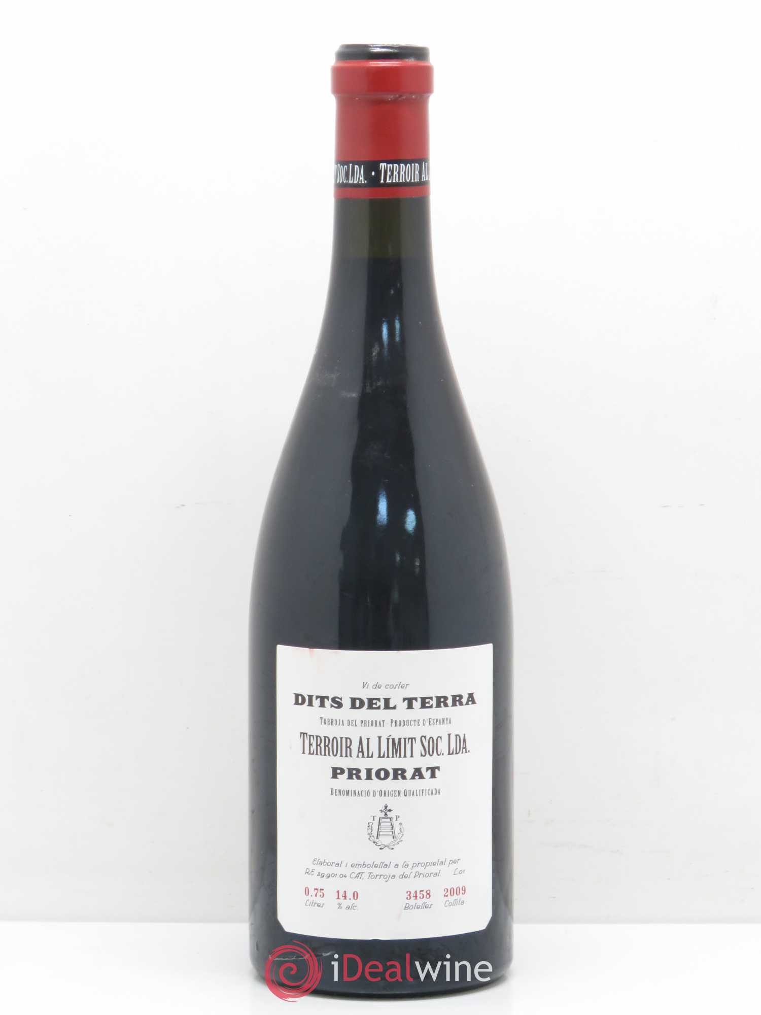 Priorat DOCA Dits Del Terra Terroir Al Limit 2009 - Posten von 1 Flasche - 0
