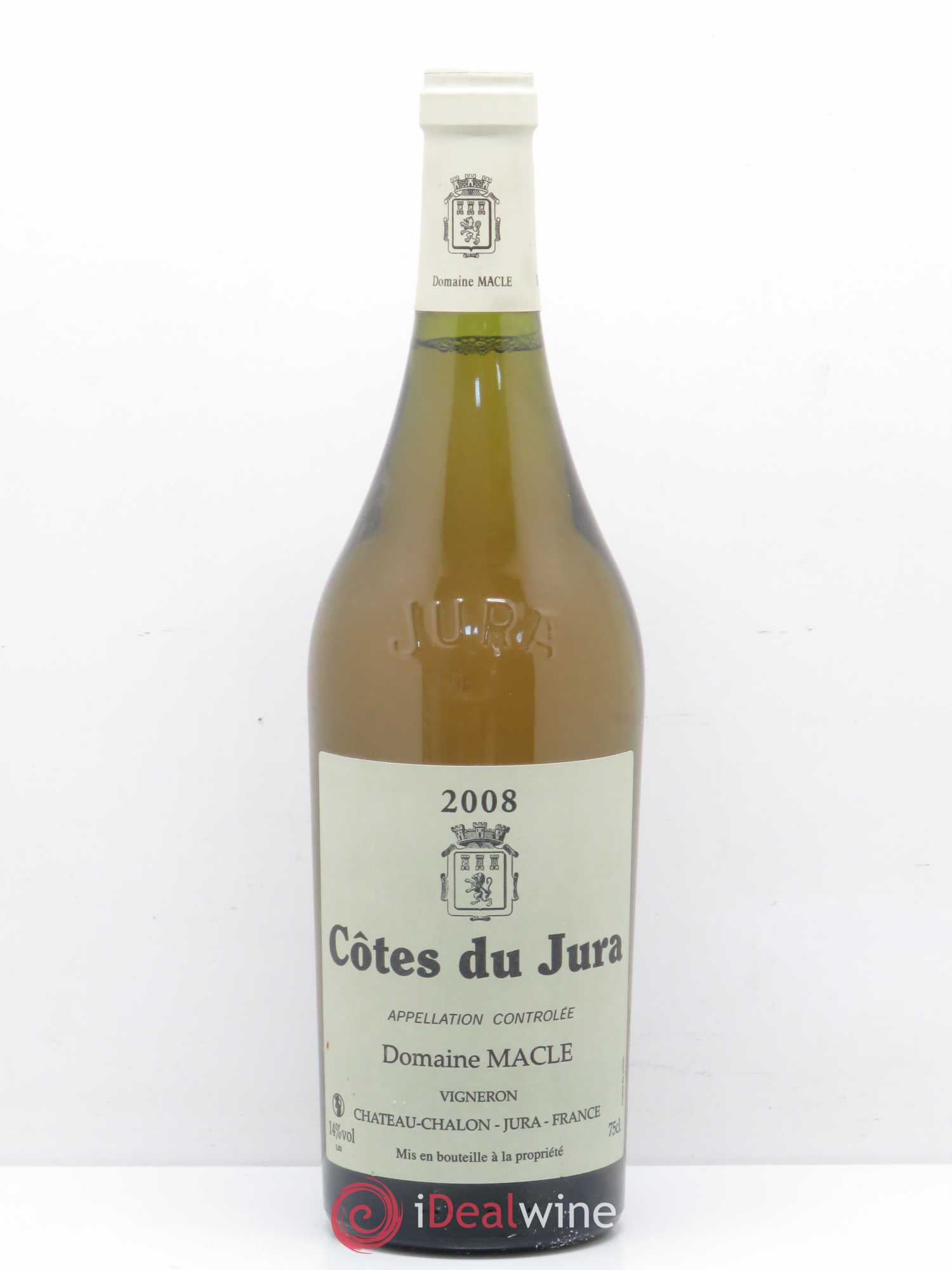 Côtes du Jura Jean Macle 2008 - Lot de 1 bouteille - 0