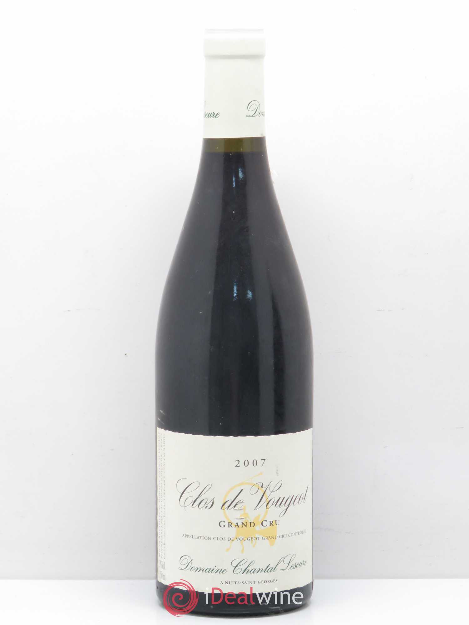 Clos de Vougeot Grand Cru Chantal Lescure 2007 - Lot de 1 bouteille - 0
