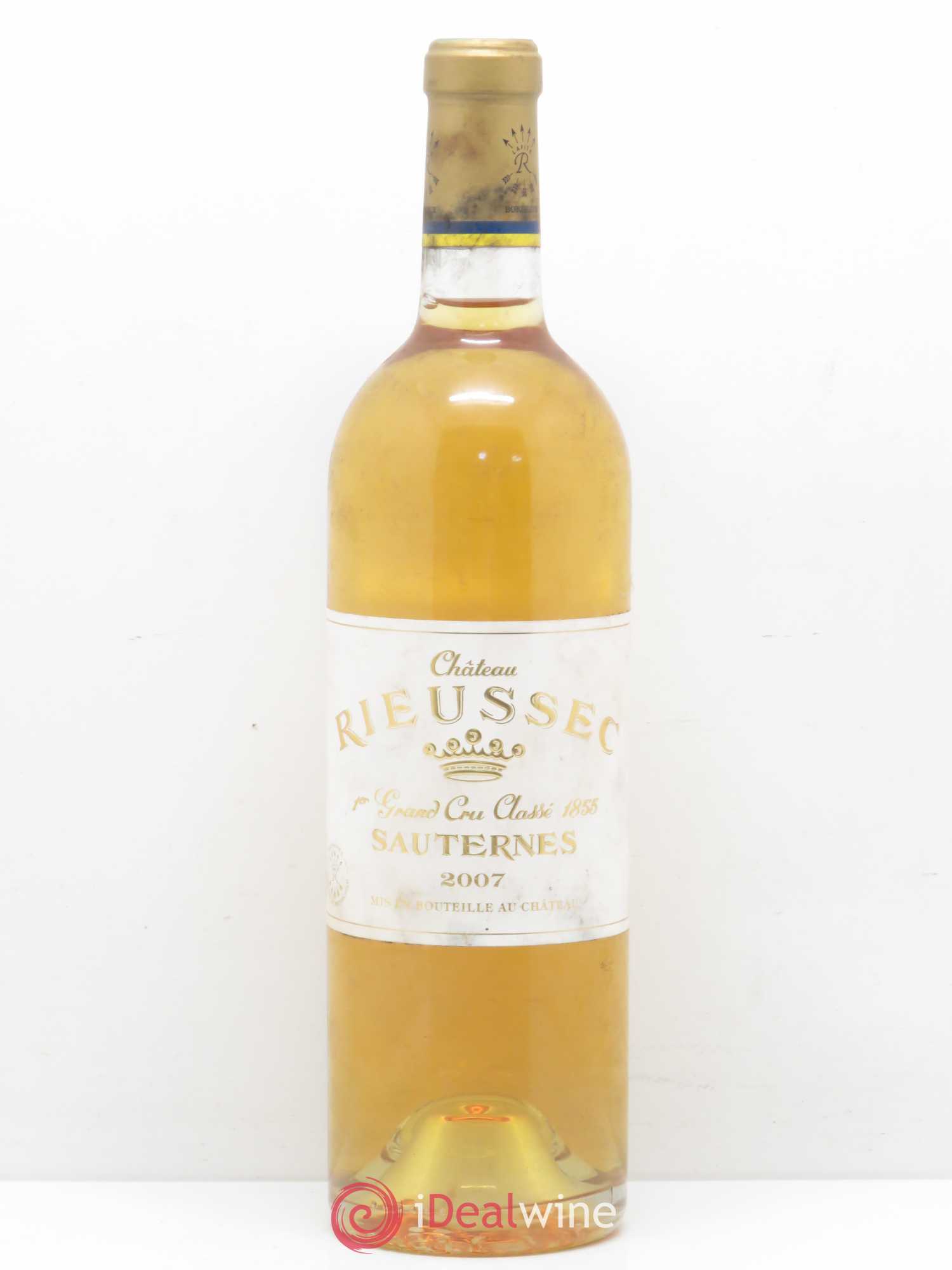 Château Rieussec 1er Grand Cru Classé 2007 - Posten von 1 Flasche - 0