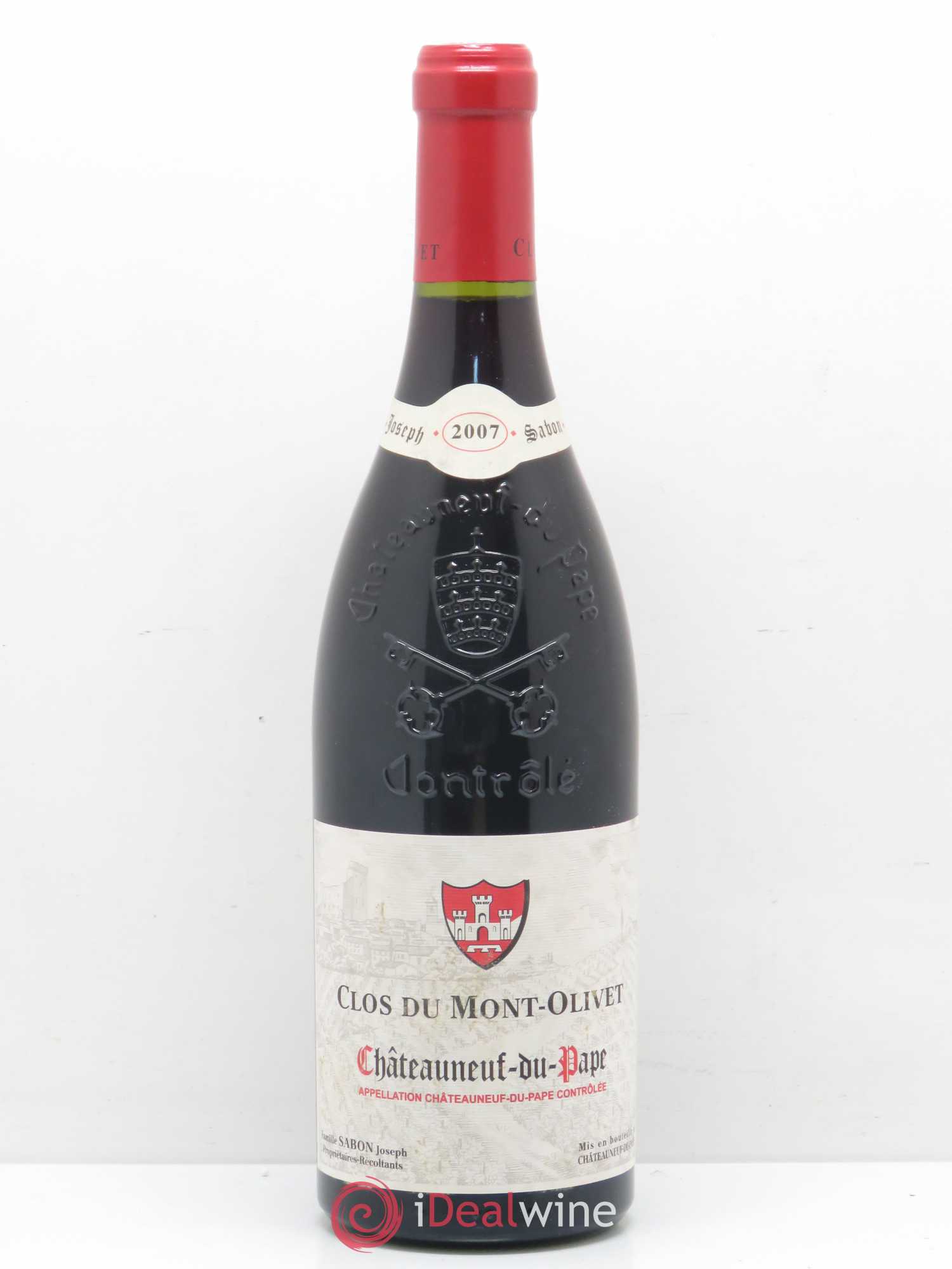 Châteauneuf-du-Pape Clos du Mont-Olivet 2007 - Lot de 1 bouteille - 0