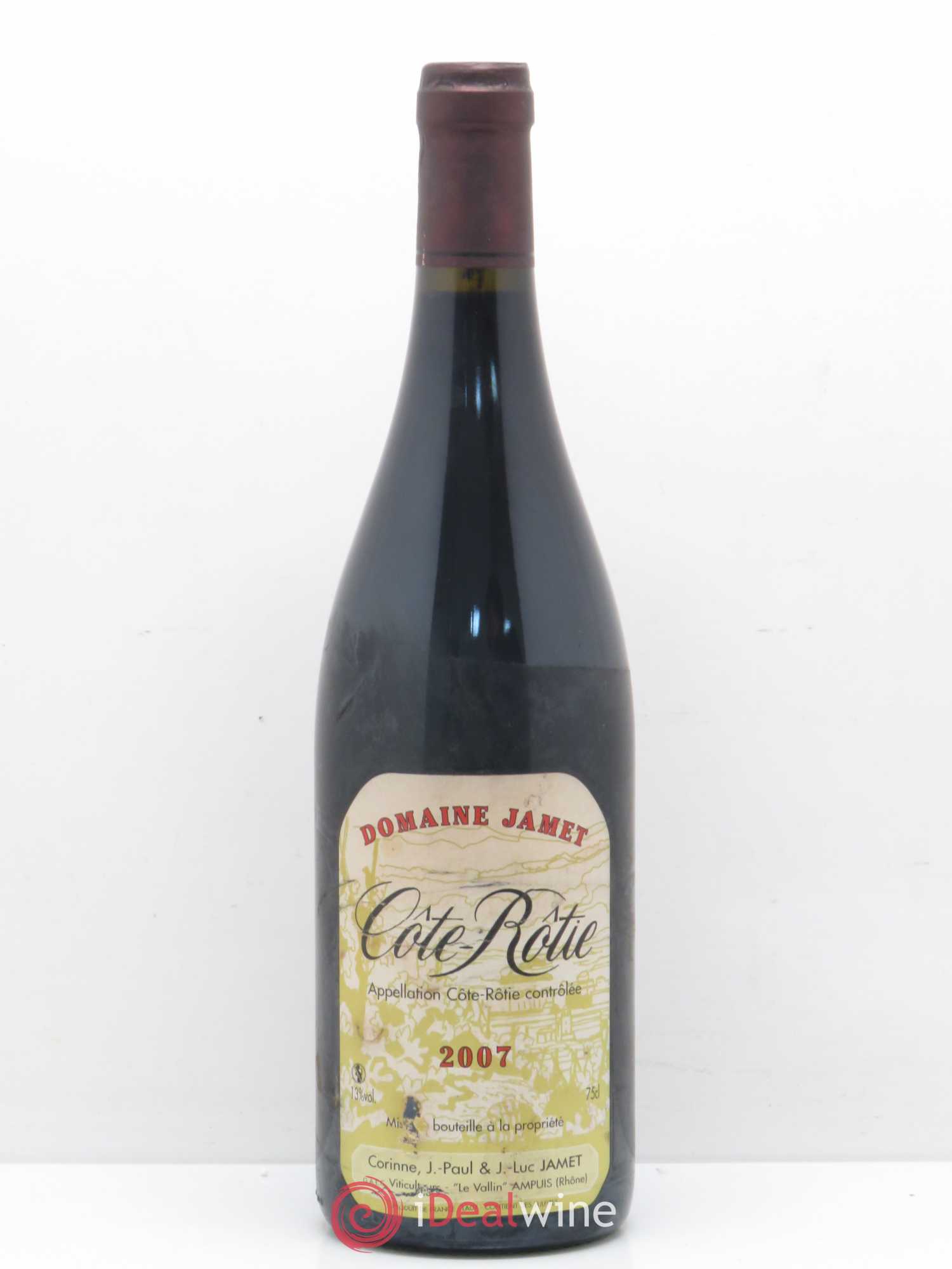Côte-Rôtie Jamet (Domaine) 2007 - Lot de 1 bouteille - 0