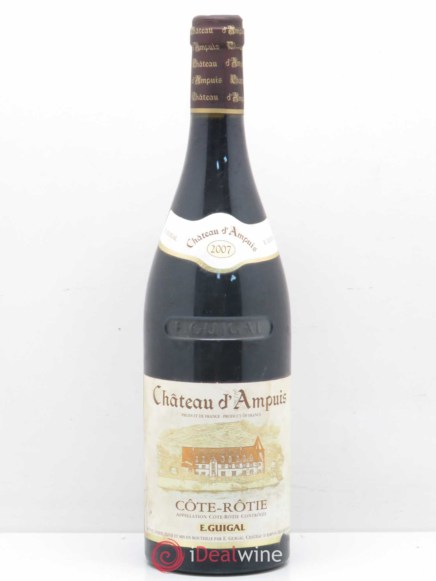 Côte-Rôtie Château d'Ampuis Guigal 2007 - Lot de 1 bouteille - 0