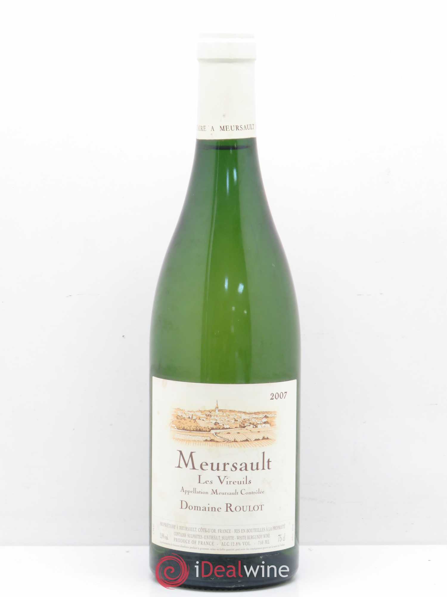 Meursault Les Vireuils Roulot (Domaine) 2007 - Lot de 1 bouteille - 0