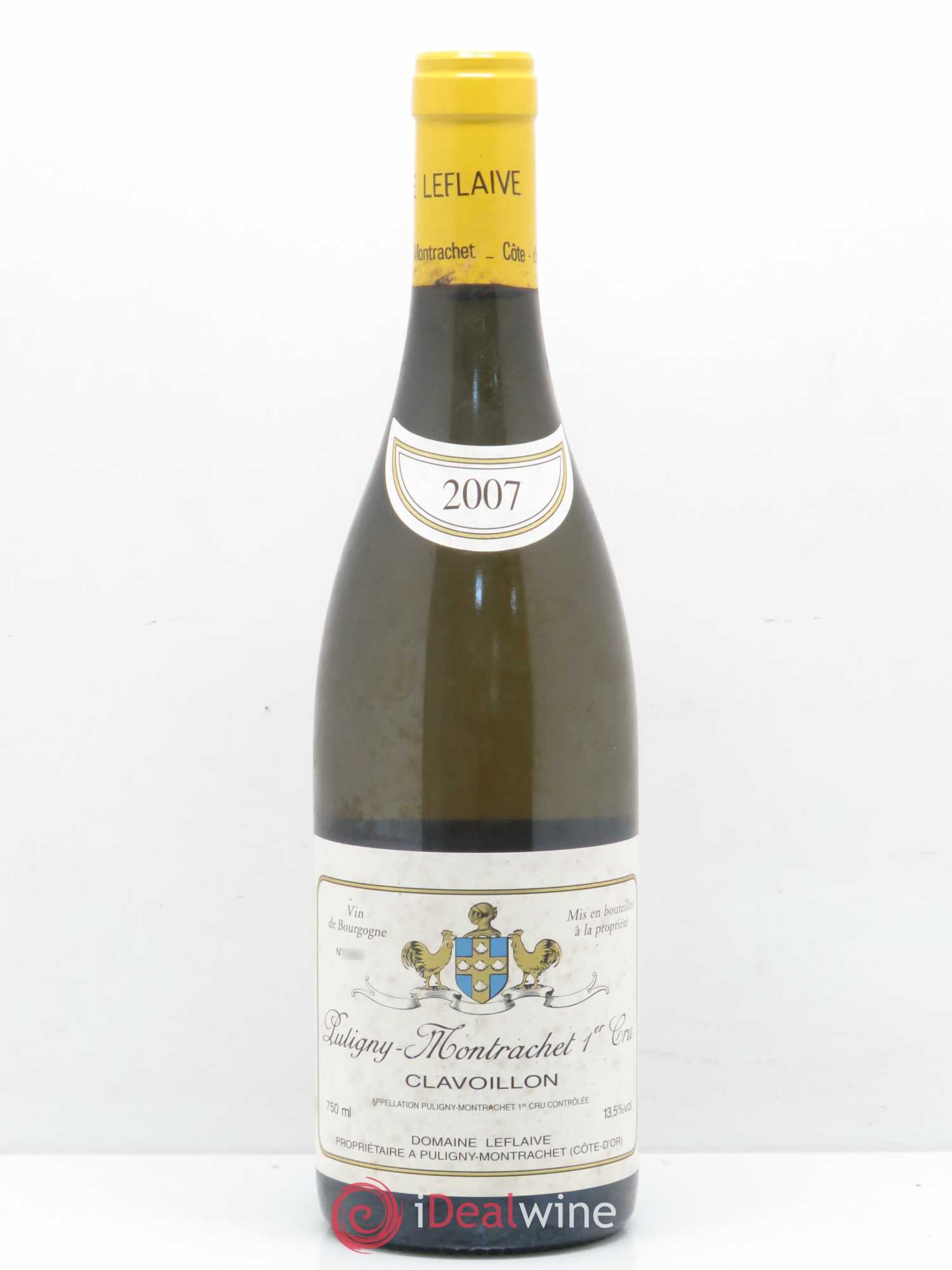 Puligny-Montrachet 1er Cru Clavoillon Leflaive (Domaine) 2007 - Lot de 1 bouteille - 0