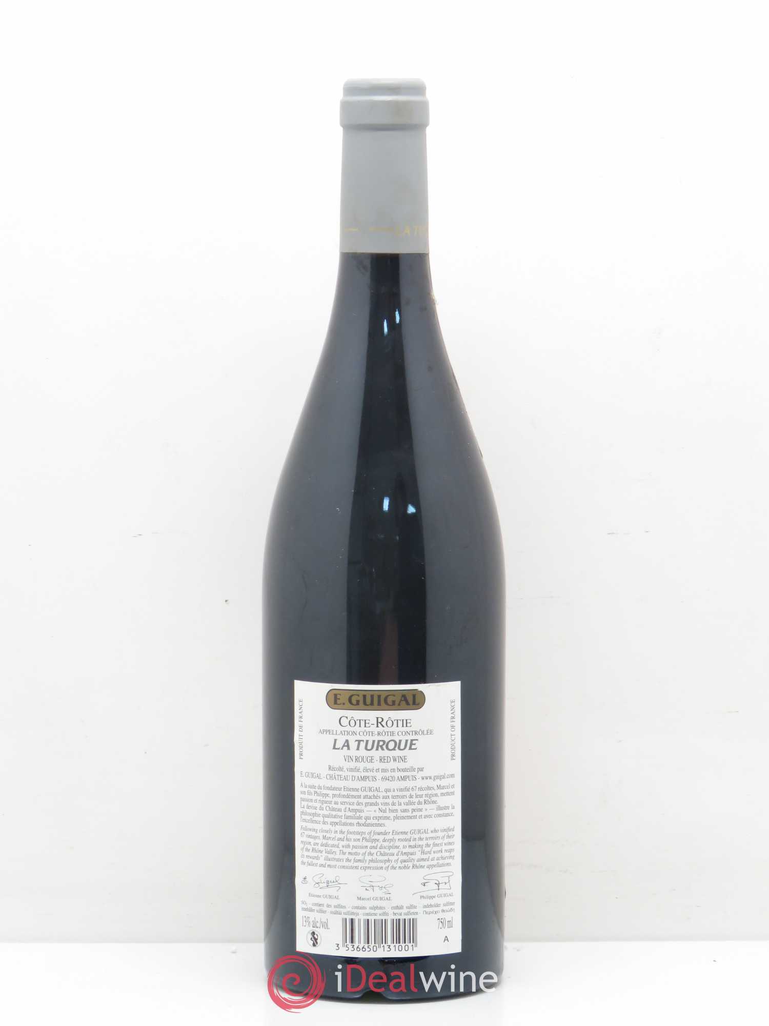 Côte-Rôtie La Turque Guigal 2007 - Lot de 1 bouteille - 1