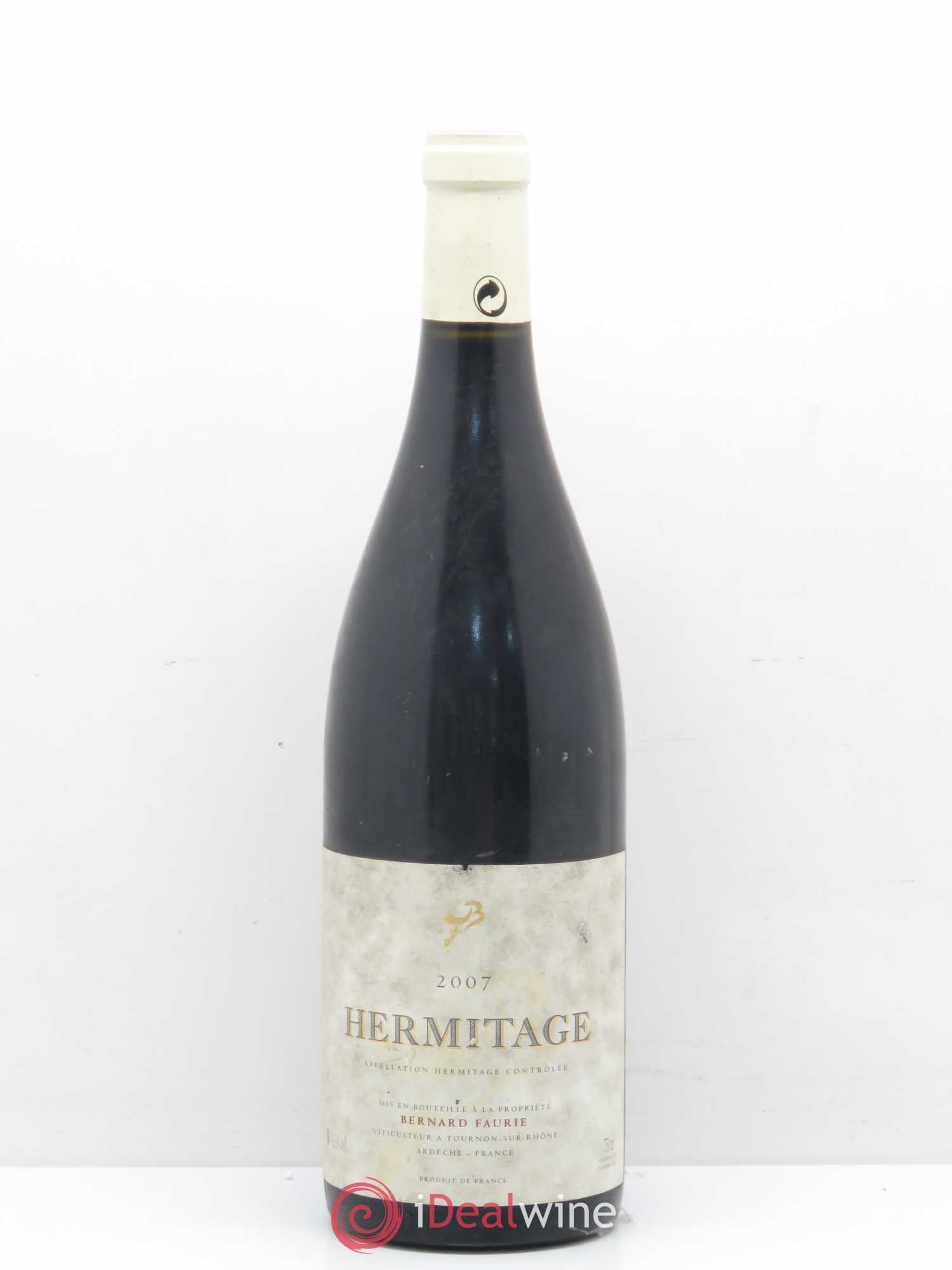 Hermitage Greffieux, Bessard Faurie 2007 - Posten von 1 Flasche - 0
