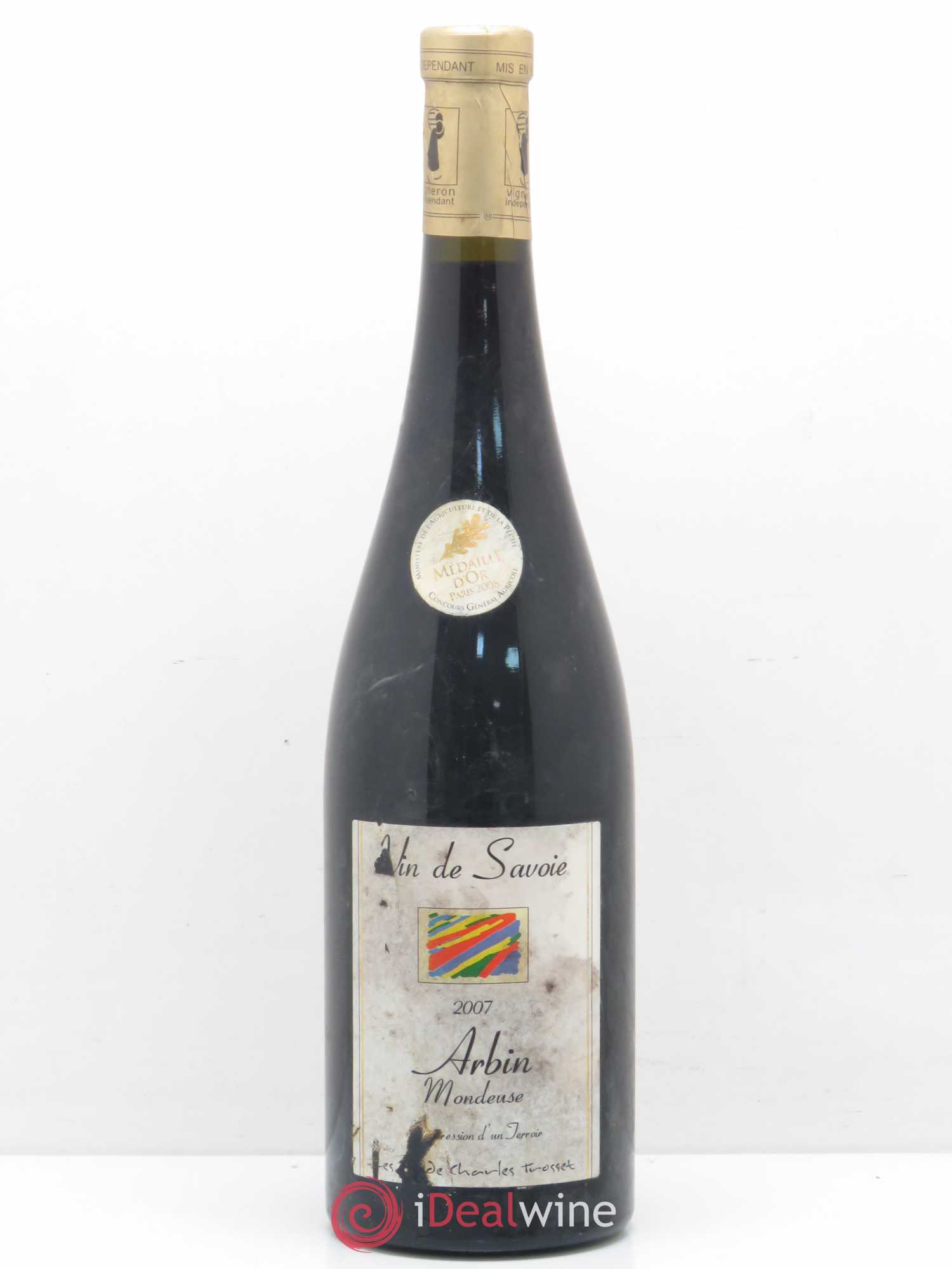 Arbois Mondeuse D'Arbois Confidentielle Trosset 2007 - Posten von 1 Flasche - 0