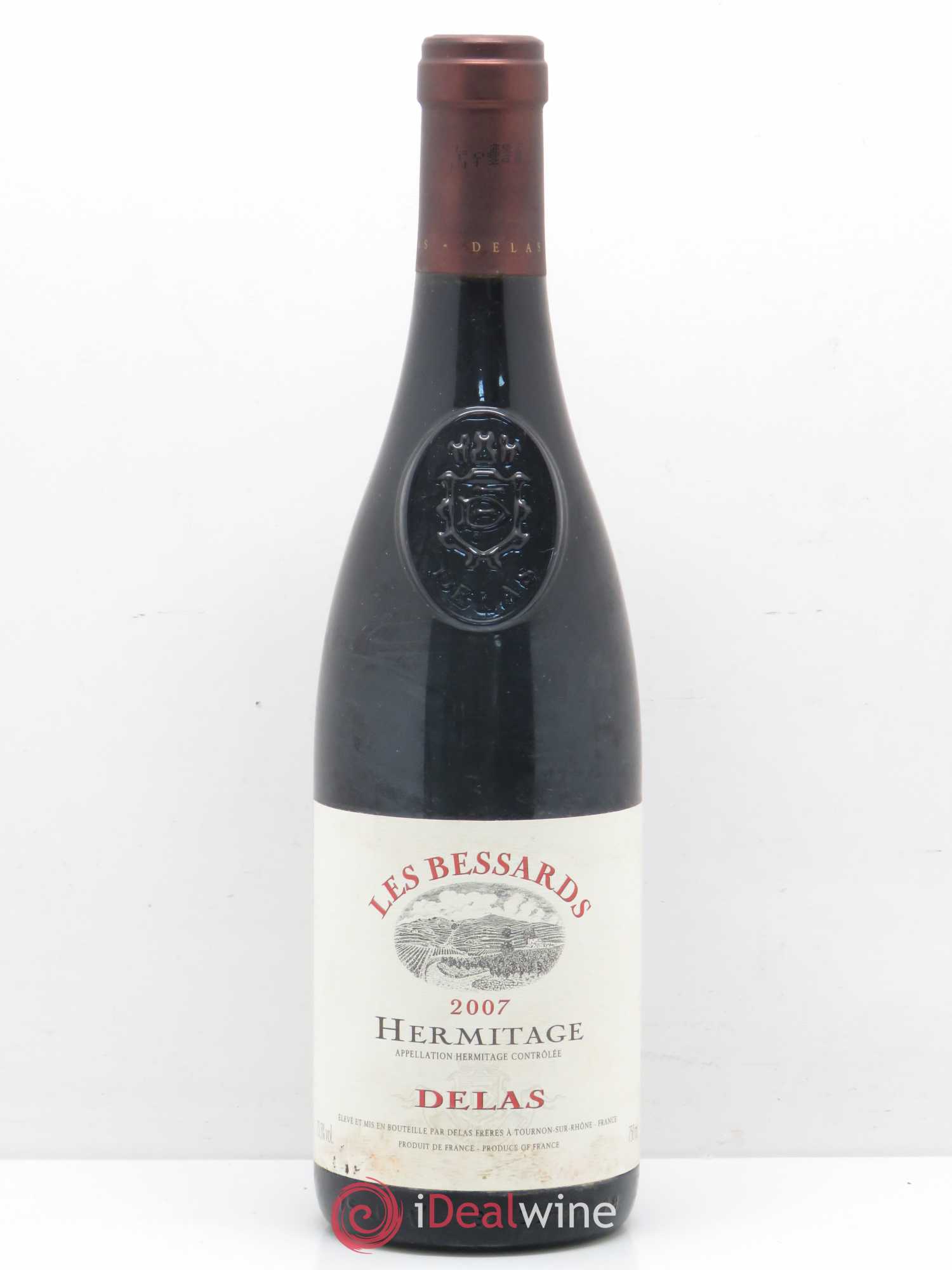 Hermitage Les Bessards Delas Frères 2007 - Lot de 1 bouteille - 0