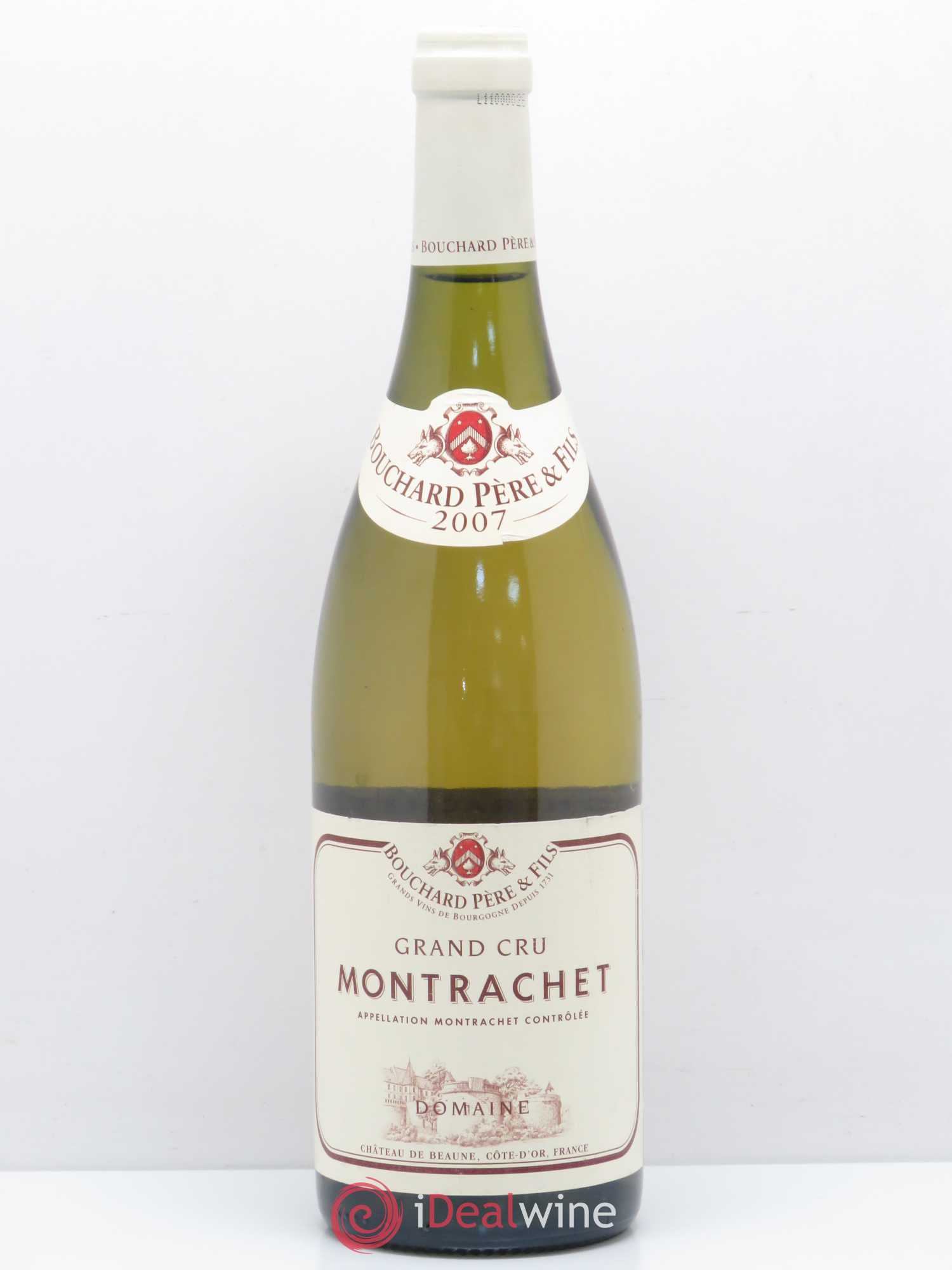 Montrachet Grand Cru Bouchard Père & Fils 2007 - Lot de 1 bouteille - 0
