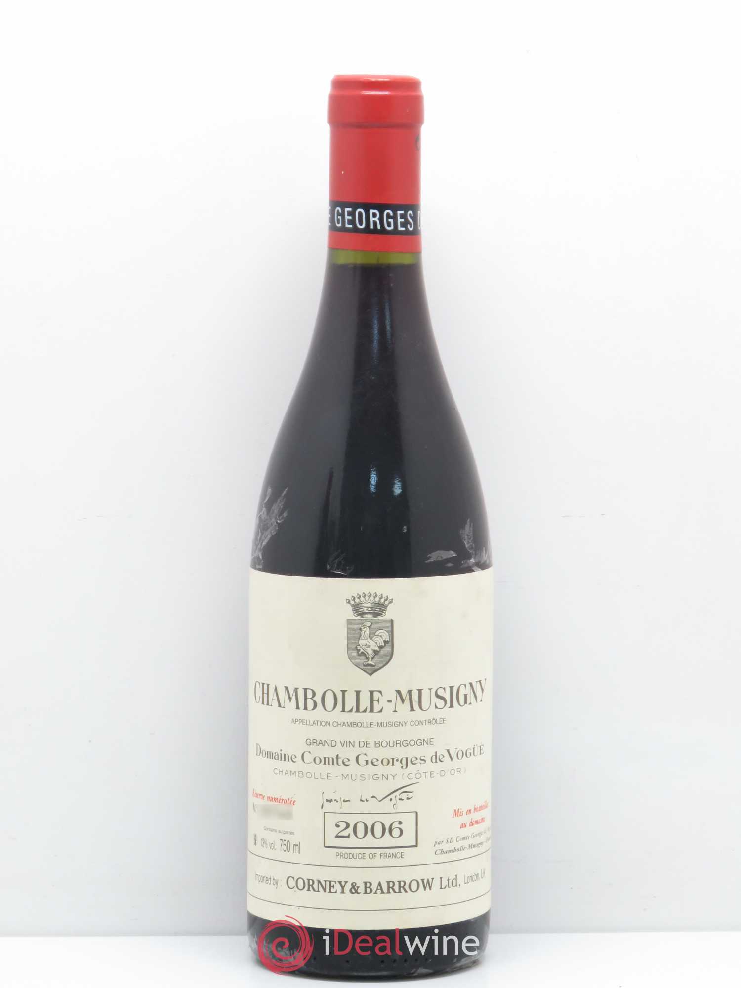 Chambolle-Musigny Comte Georges de Vogüé 2006 - Lot de 1 bouteille - 0