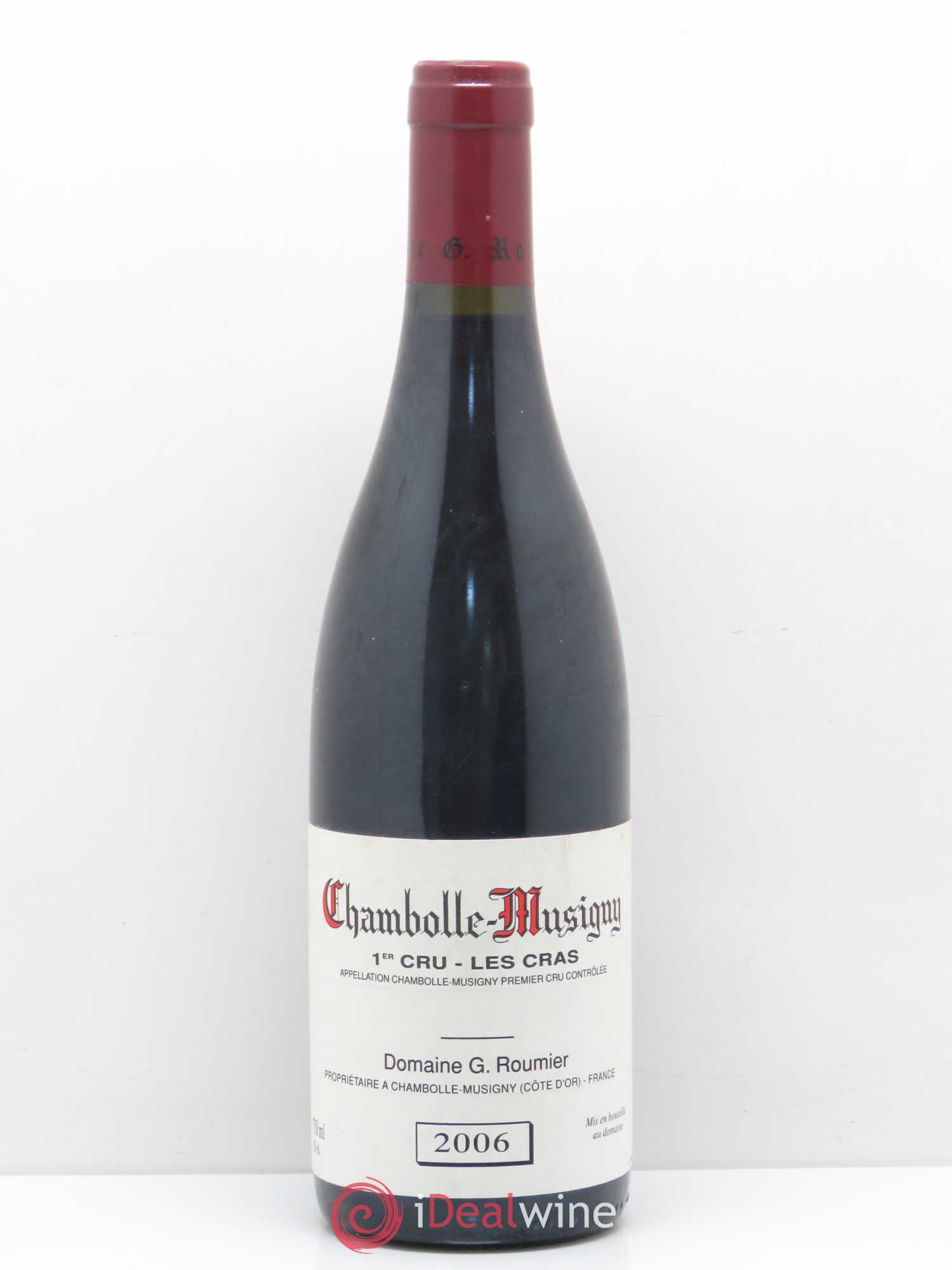 Chambolle-Musigny 1er Cru Les Cras Georges Roumier (Domaine) 2006 - Lot de 1 bouteille - 0