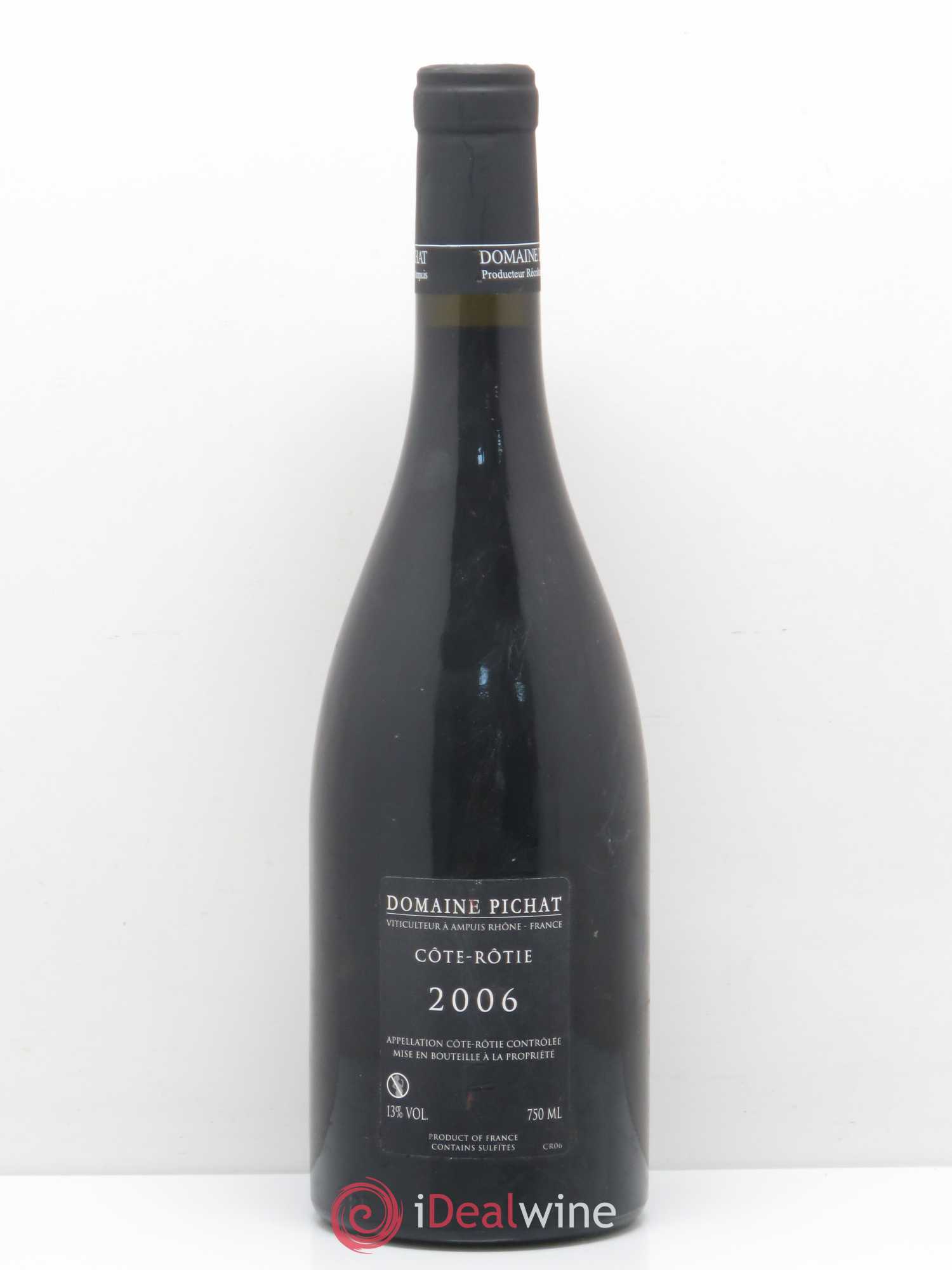 Côte-Rôtie Les Grandes Places Pichat (Domaine) 2006 - Lot de 1 bouteille - 1
