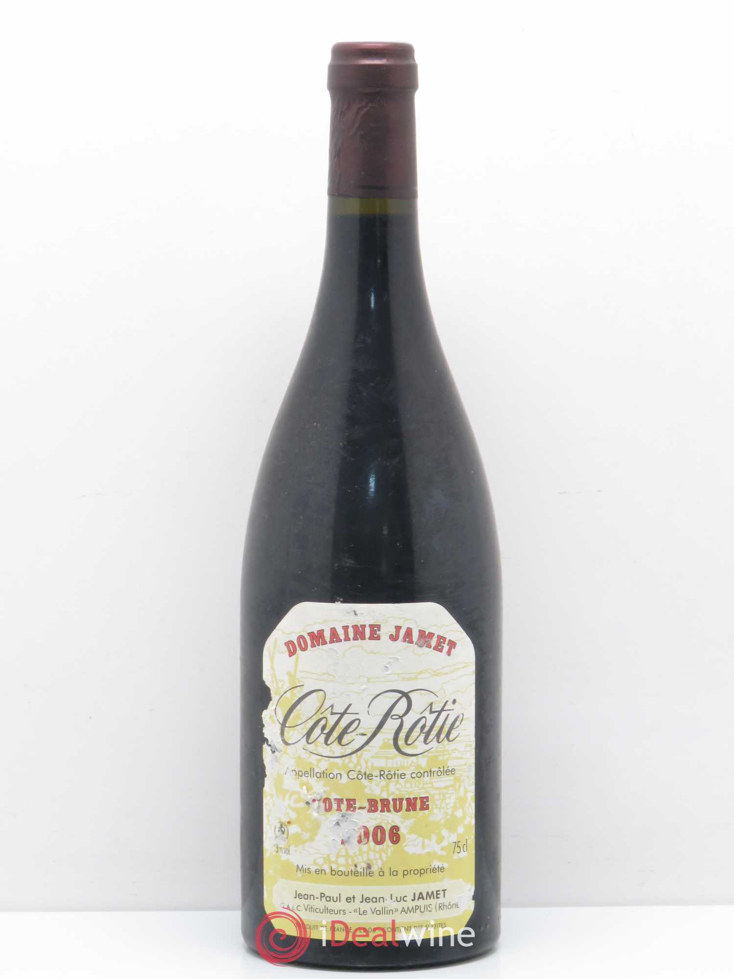Côte-Rôtie Côte Brune Jamet (Domaine) 2006 - Lot de 1 bouteille - 0