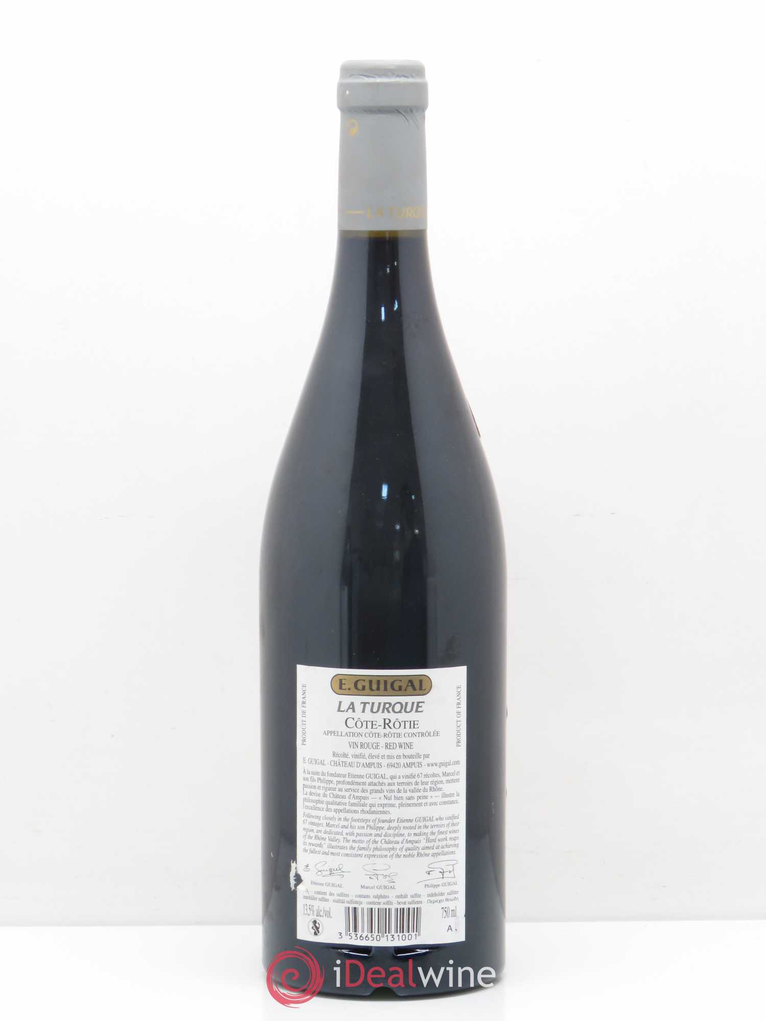 Côte-Rôtie La Turque Guigal 2006 - Lot de 1 bouteille - 1