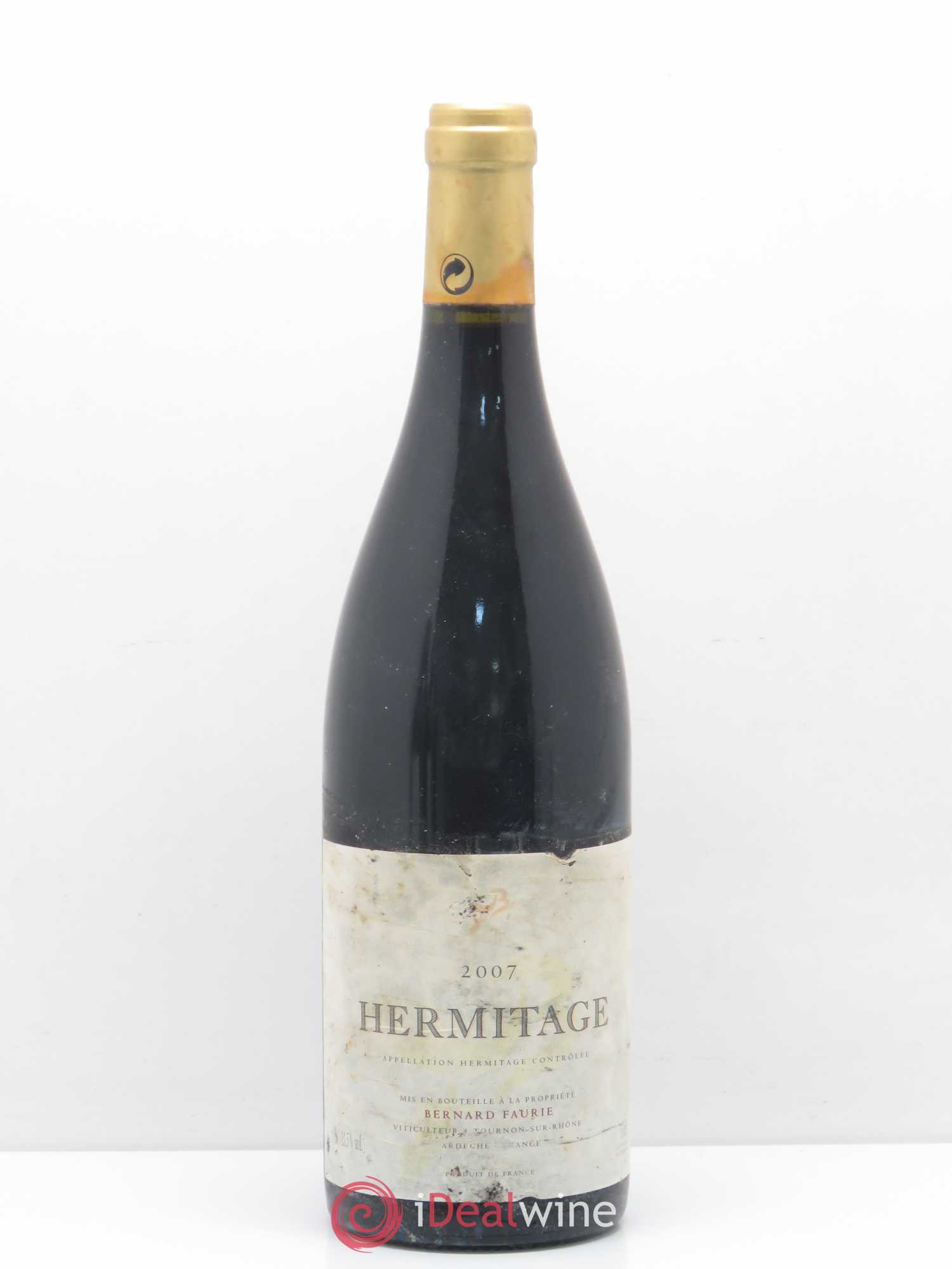 Hermitage Bessard Meal Faurie 2007 - Posten von 1 Flasche - 0