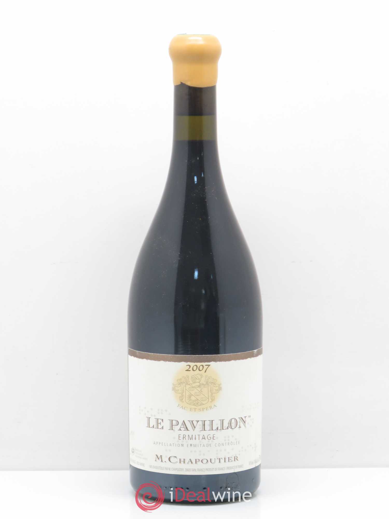 Hermitage Ermitage Le Pavillon Chapoutier 2007 - Lot de 1 bouteille - 0