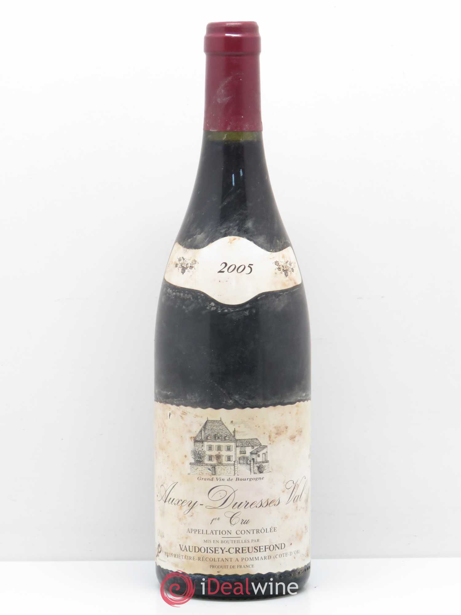 Auxey-Duresses 1er Cru Val Vaudoisey Creusefond 2005 - Lot de 1 bouteille - 0