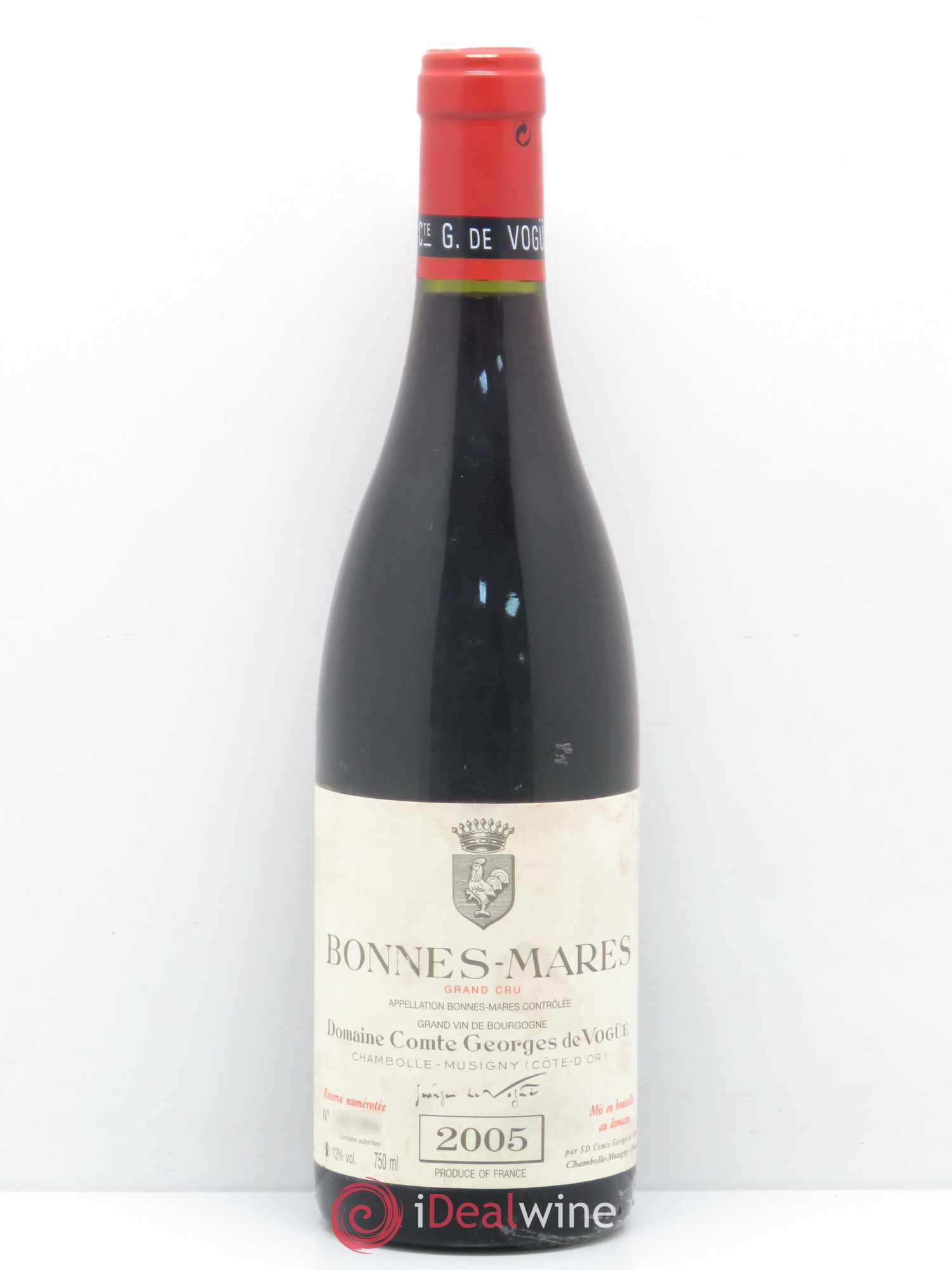 Bonnes-Mares Grand Cru Comte Georges de Vogüé 2005 - Lot de 1 bouteille - 0