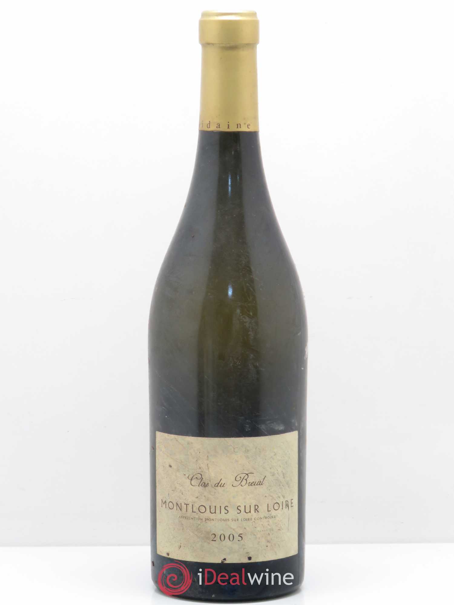 Montlouis-sur-Loire Clos du Breuil François Chidaine 2005 - Lot de 1 bouteille - 0