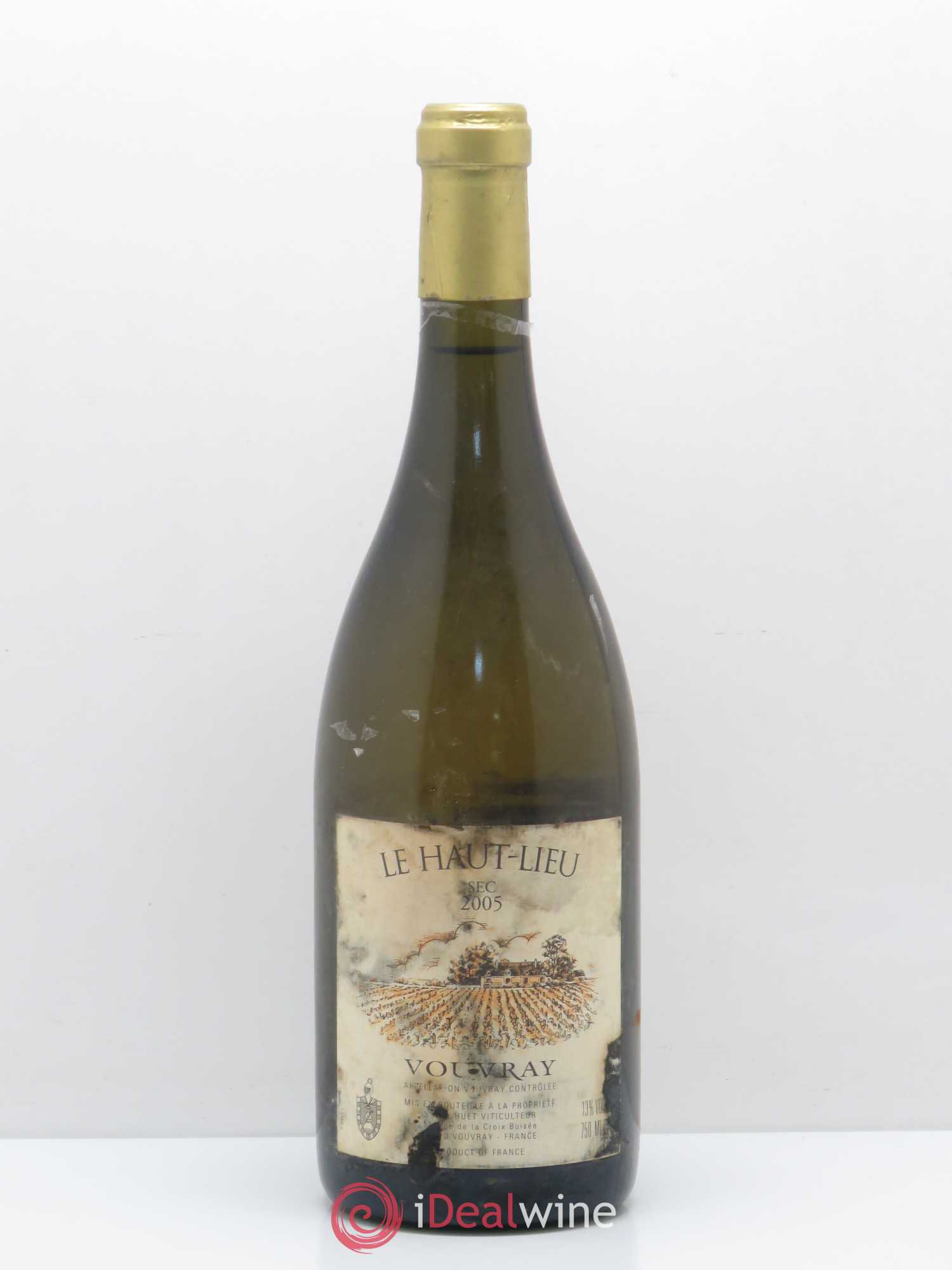 Vouvray Le Haut-Lieu Sec Domaine Huet 2005 - Lot de 1 bouteille - 0