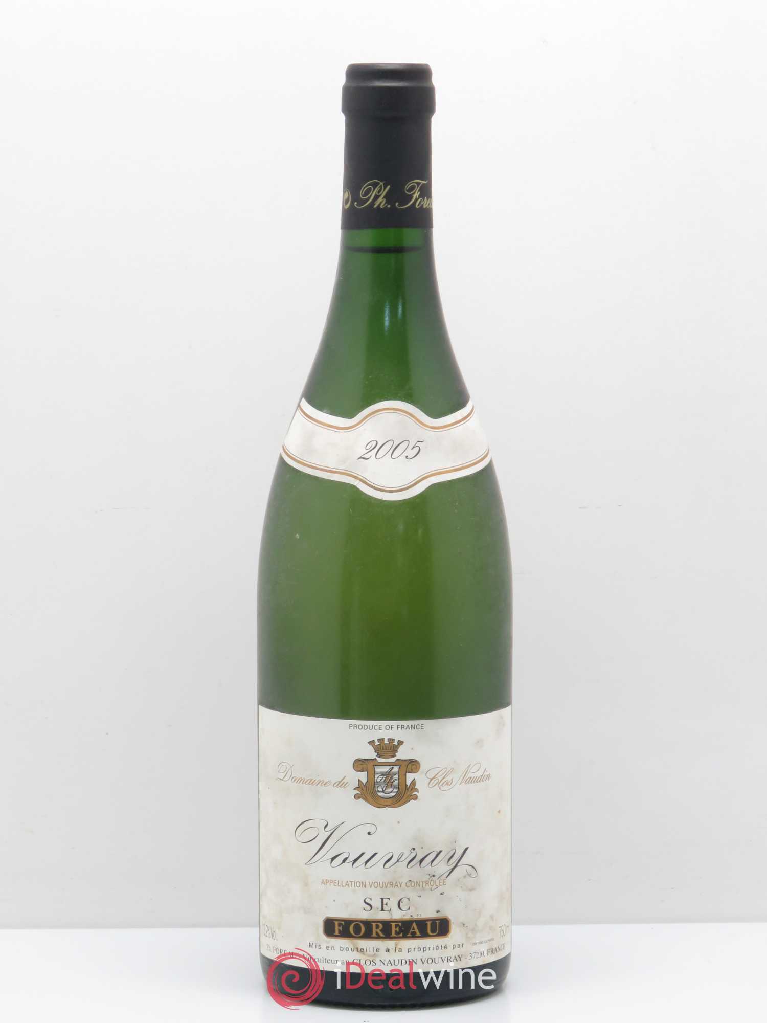Vouvray Sec Clos Naudin - Philippe Foreau 2005 - Lot de 1 bouteille - 0