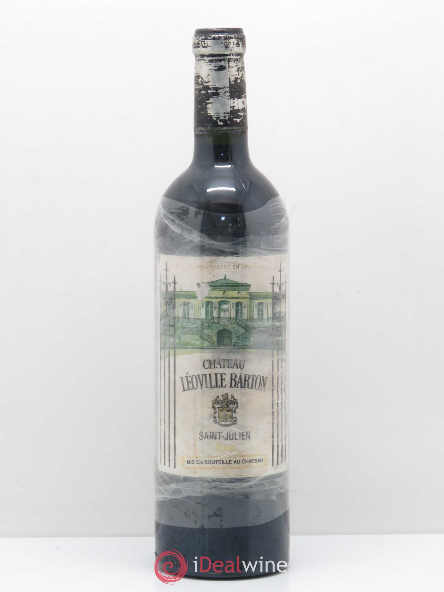 Château Léoville Barton 2ème Grand Cru Classé 2006 - Lot de 1 bouteille - 0