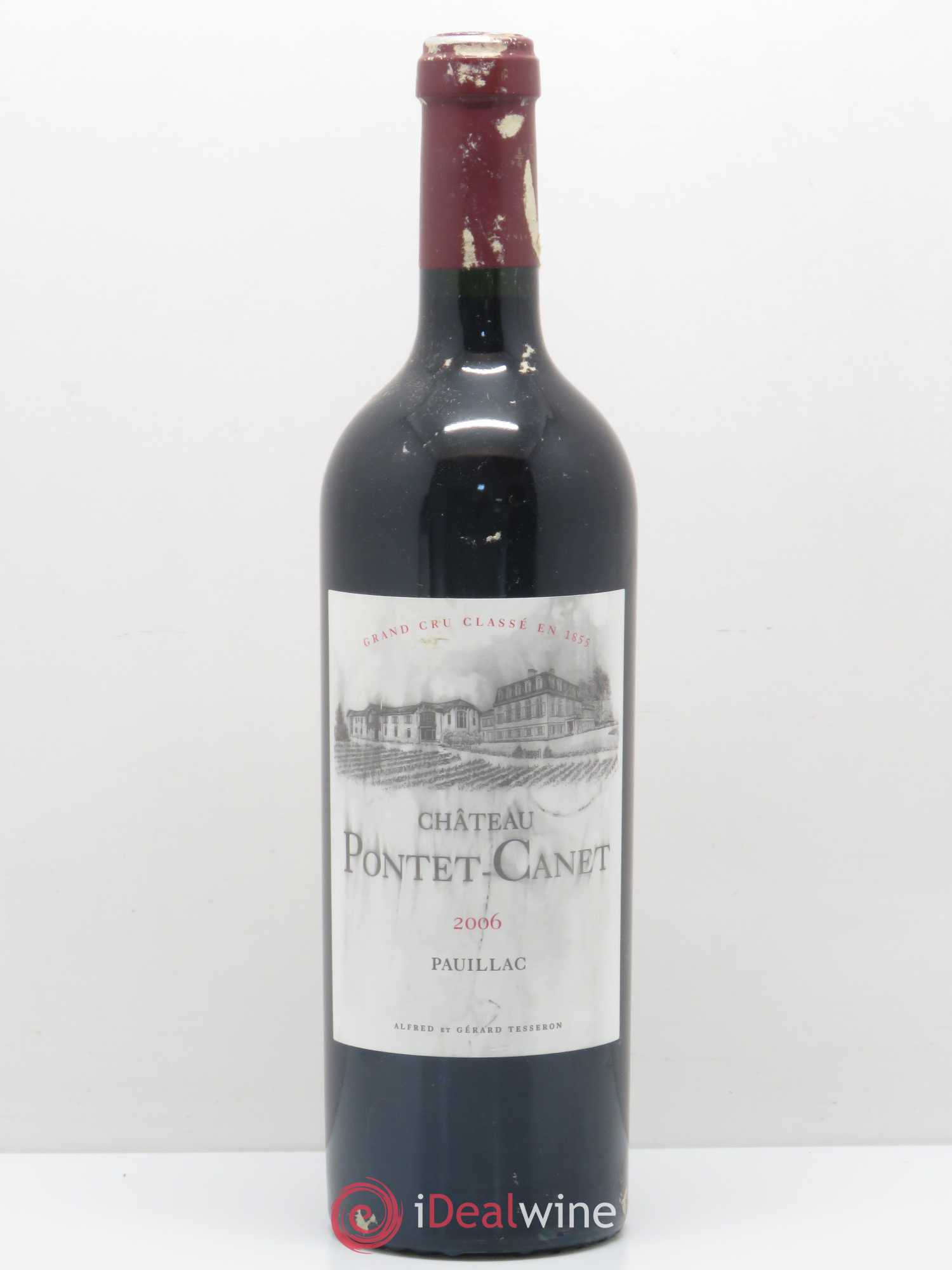 Château Pontet Canet 5ème Grand Cru Classé 2006 - Lot de 1 bouteille - 0