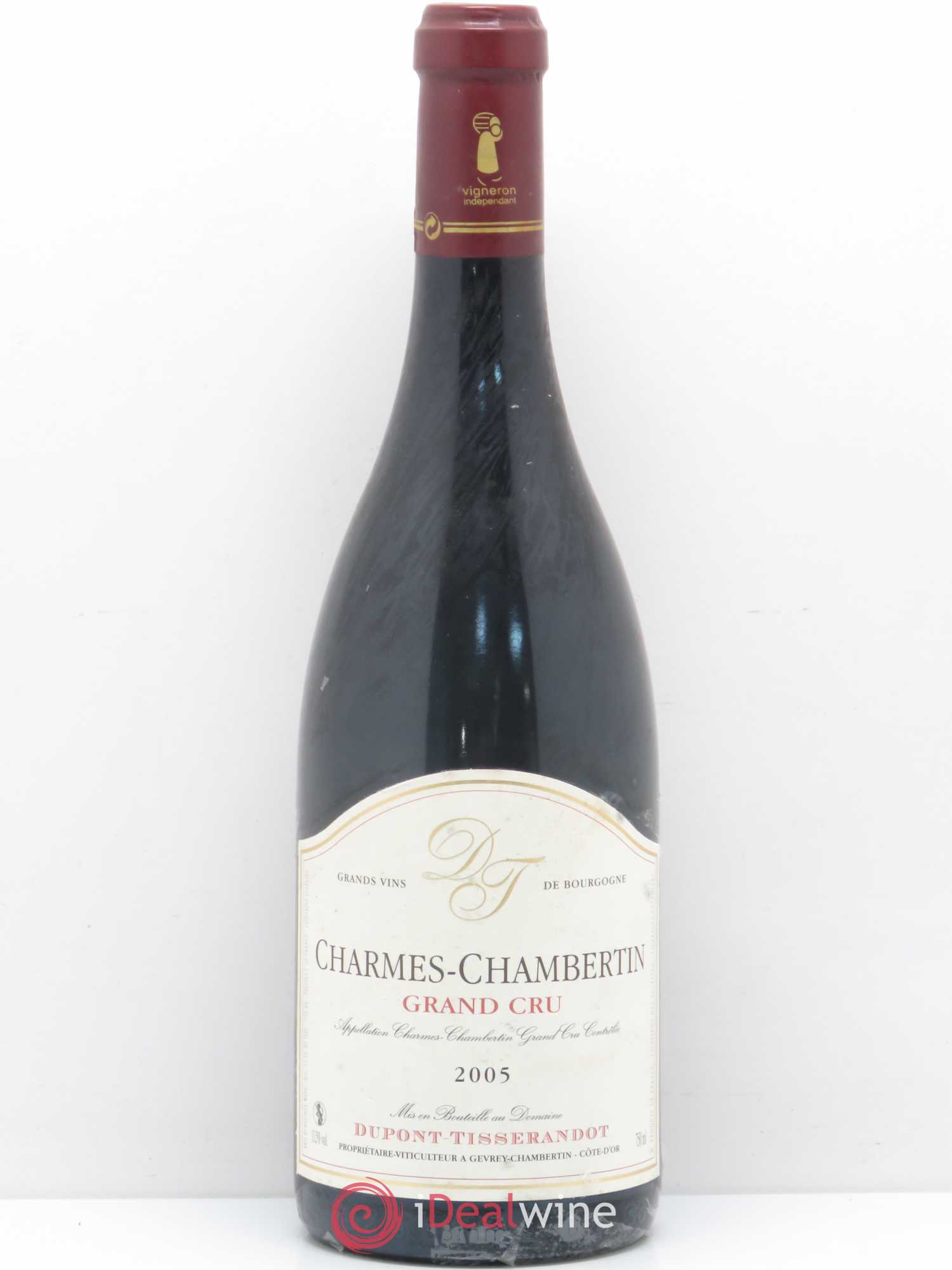 Charmes-Chambertin Grand Cru Dupont-Tisserandot (Domaine) 2005 - Lot de 1 bouteille - 0