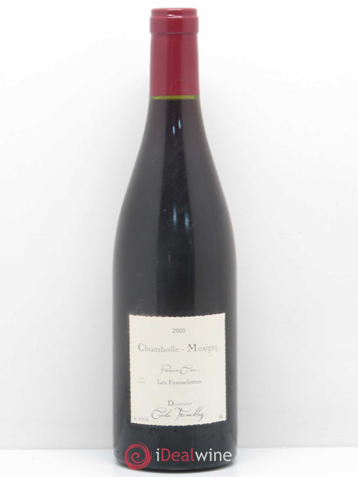 Chambolle-Musigny 1er Cru Les Feusselottes Cécile Tremblay 2005 - Lot de 1 bouteille - 0