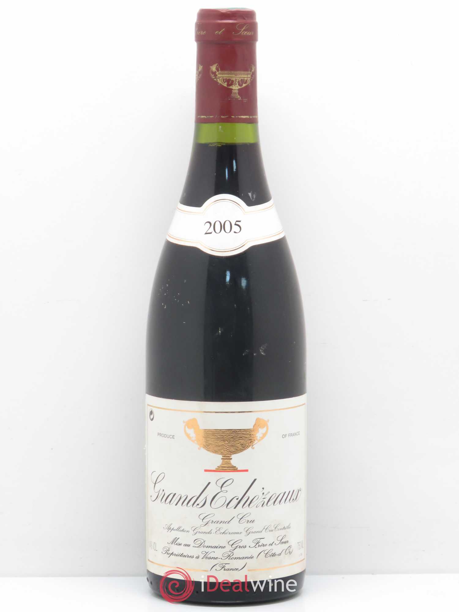 Grands-Echezeaux Grand Cru Gros Frère & Soeur 2005 - Lotto di 1 bottiglia - 0