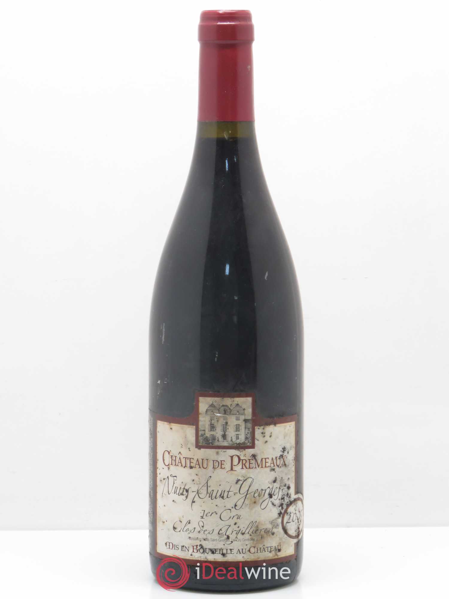 Nuits-Saint-Georges 1er Cru Clos des Argilières Chateau des Prémeaux 2005 - Posten von 1 Flasche - 0