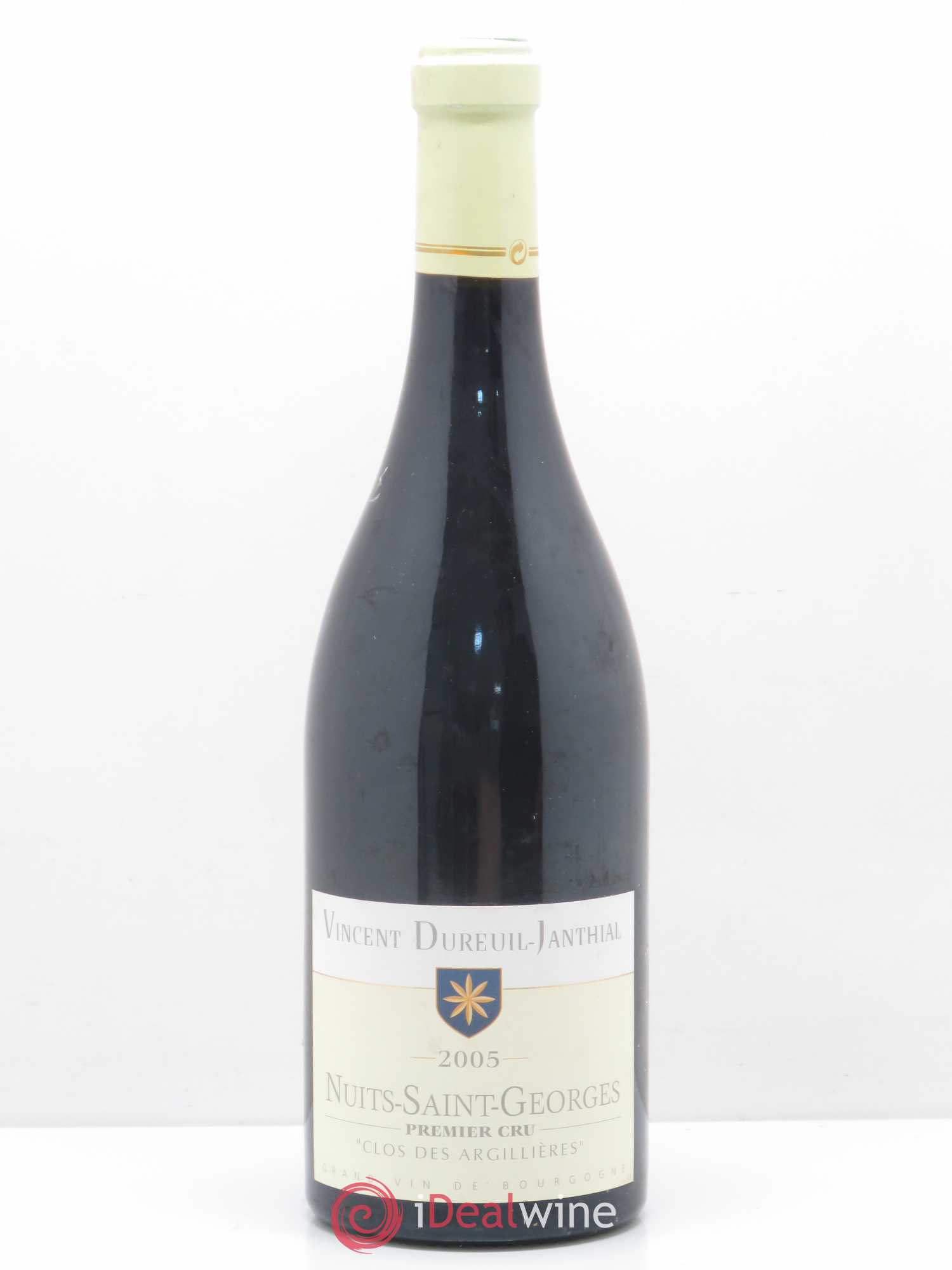 Nuits-Saint-Georges 1er Cru Clos des Argilières Dureuil Janthial 2005 - Posten von 1 Flasche - 0