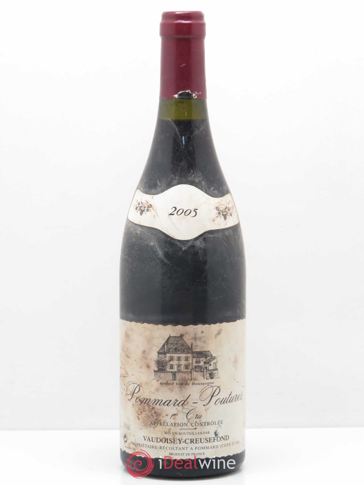 Pommard 1er Cru Poutures Vaudoisey Creusefond 2005 - Posten von 1 Flasche - 0