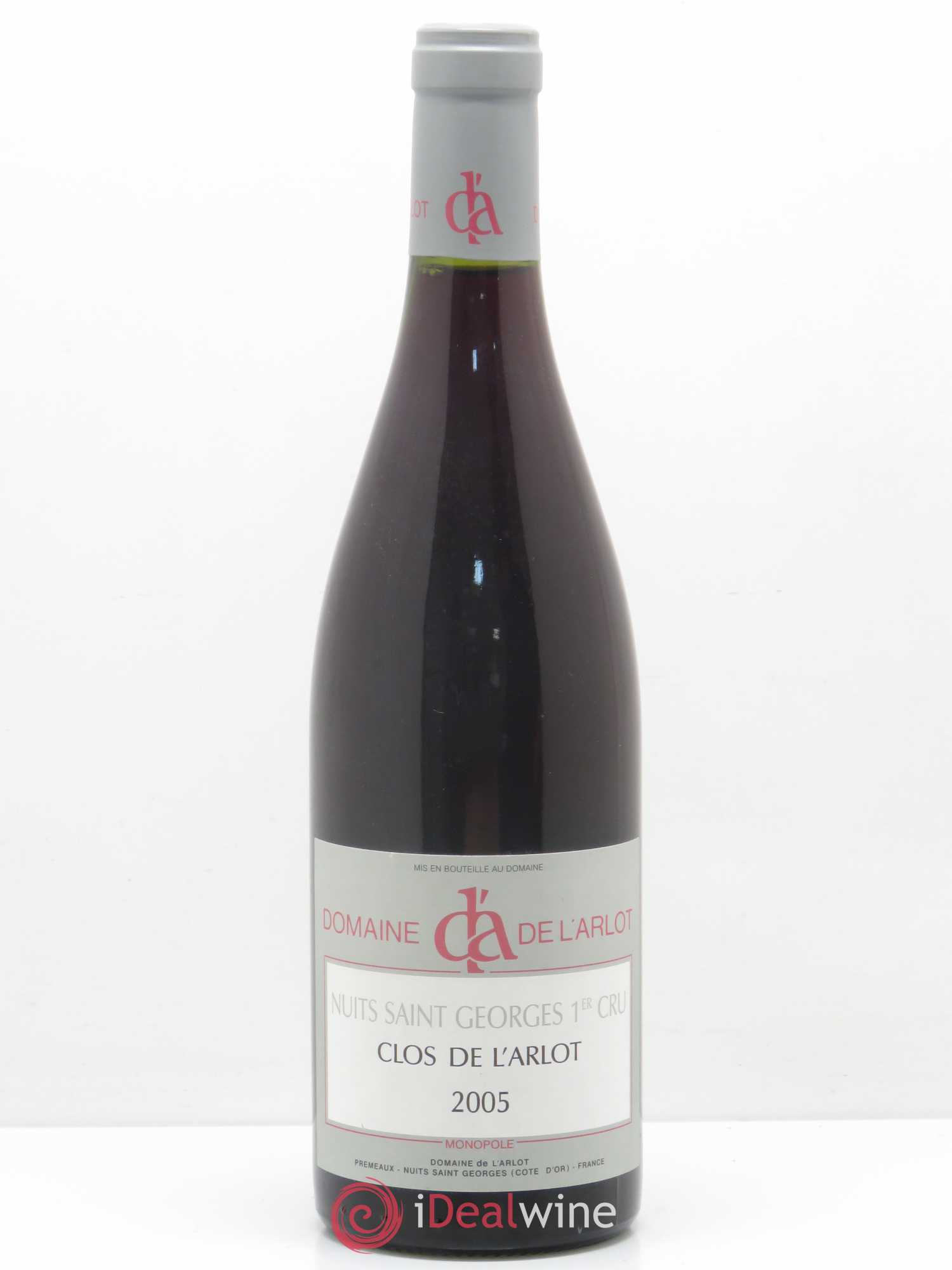 Nuits-Saint-Georges 1er Cru Clos de l'Arlot Domaine de l'Arlot 2005 - Lot de 1 bouteille - 0