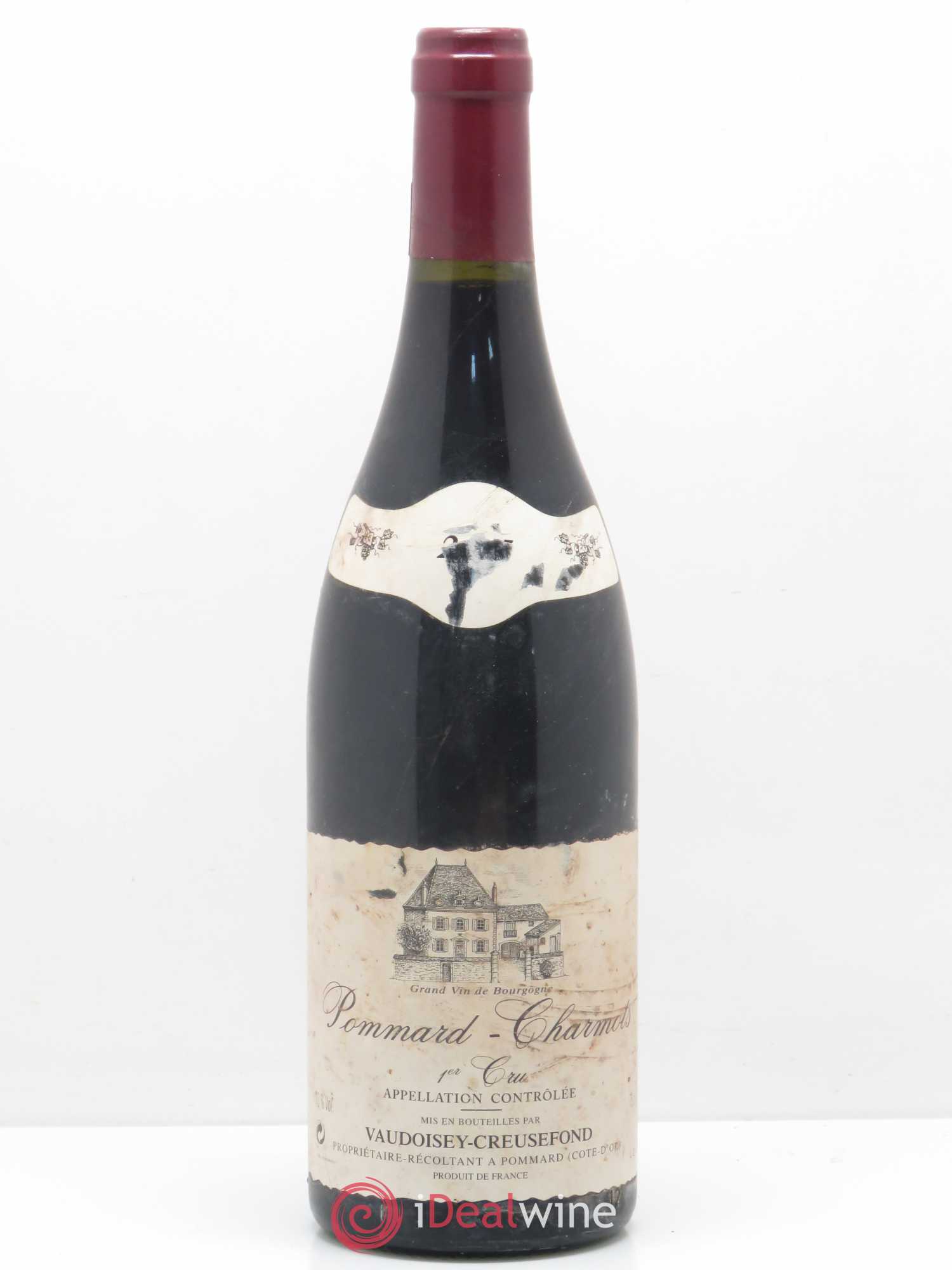 Pommard 1er Cru Charmots Vaudoisey Creusefond 2005 - Lot de 1 bouteille - 0