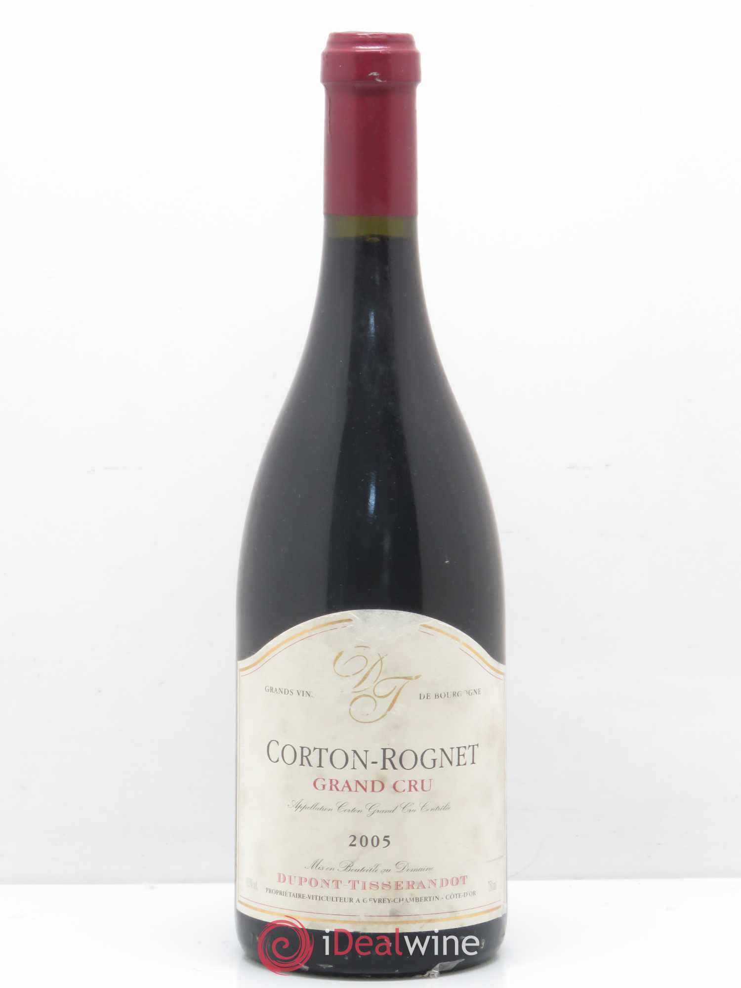 Corton Grand Cru Rognet Dupont Tisserandot 2005 - Lot de 1 bouteille - 0