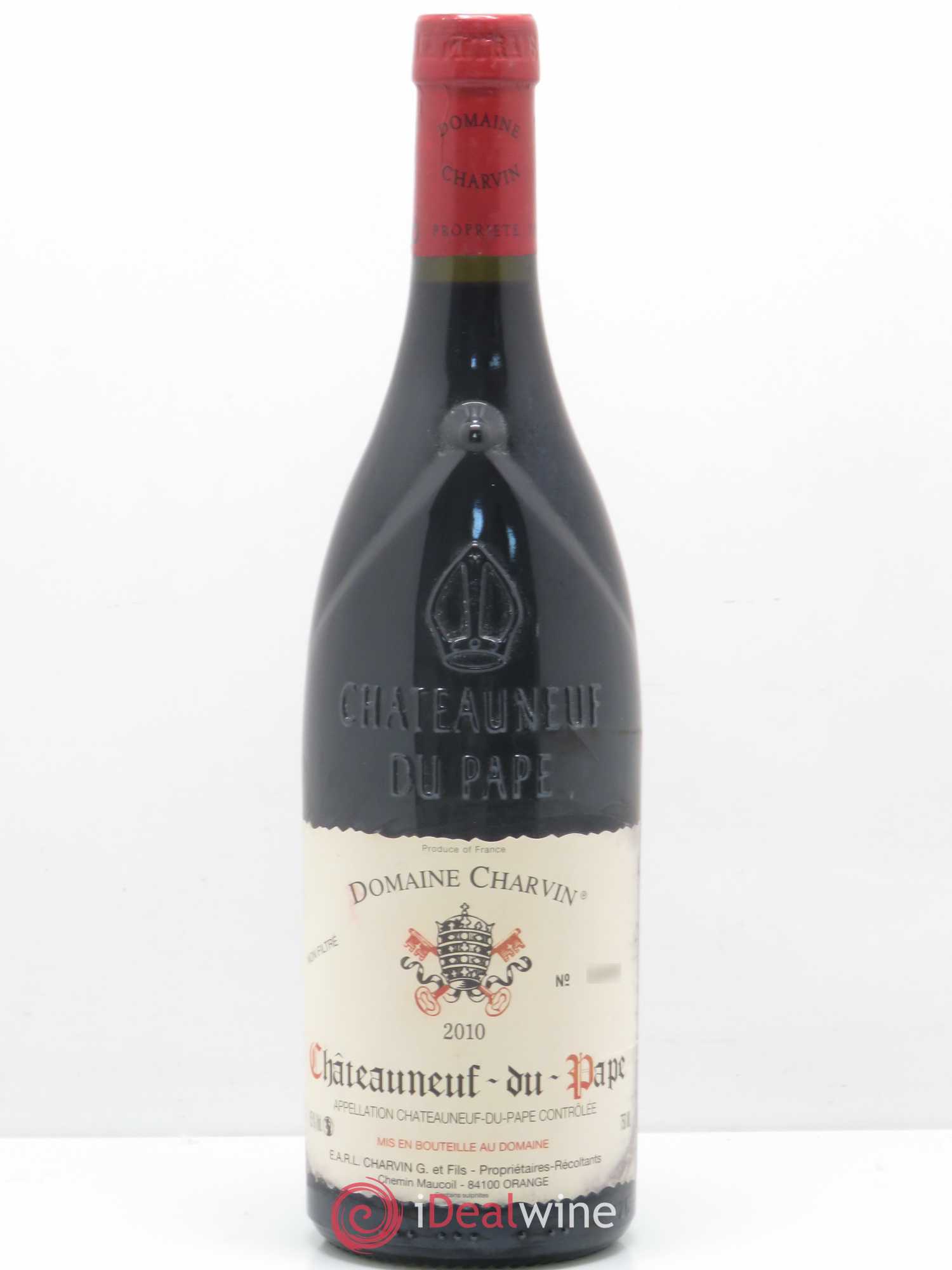 Châteauneuf-du-Pape Charvin (Domaine) 2010 - Lot de 1 bouteille - 0