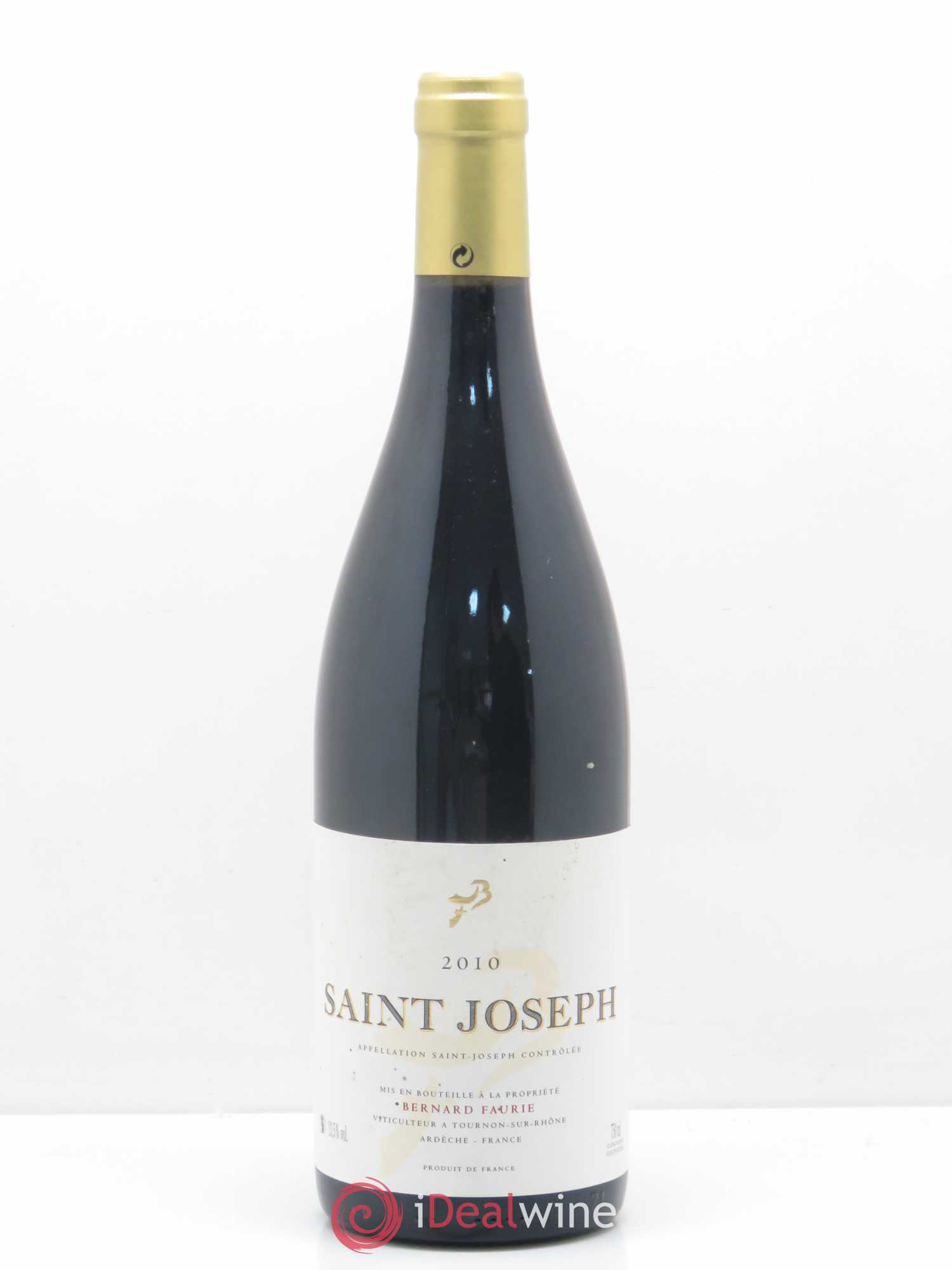 Saint-Joseph Vieilles Vignes Faurie 2010 - Posten von 1 Flasche - 0