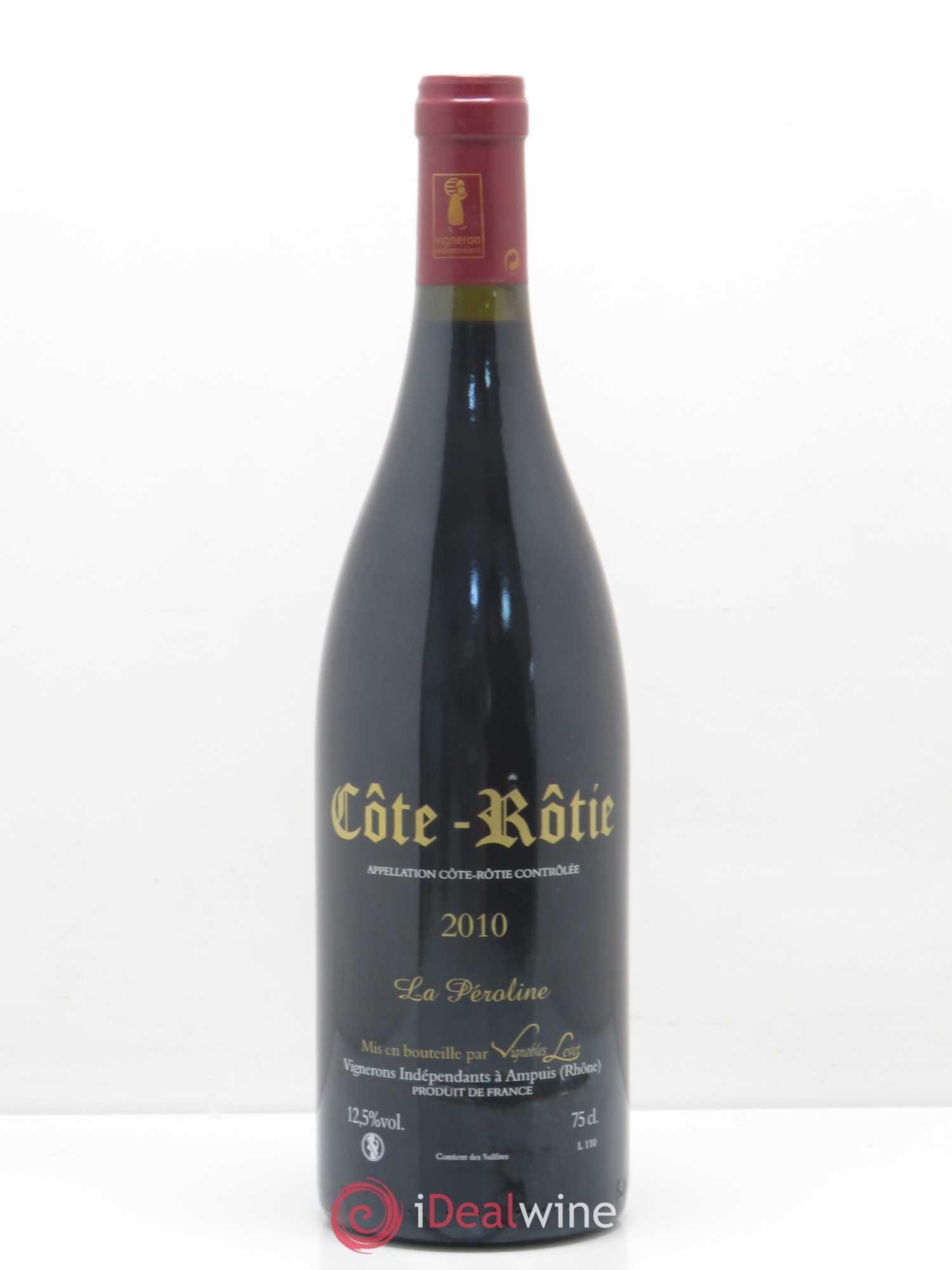 Côte-Rôtie La Péroline Vignobles Levet 2010 - Lot de 1 bouteille - 1