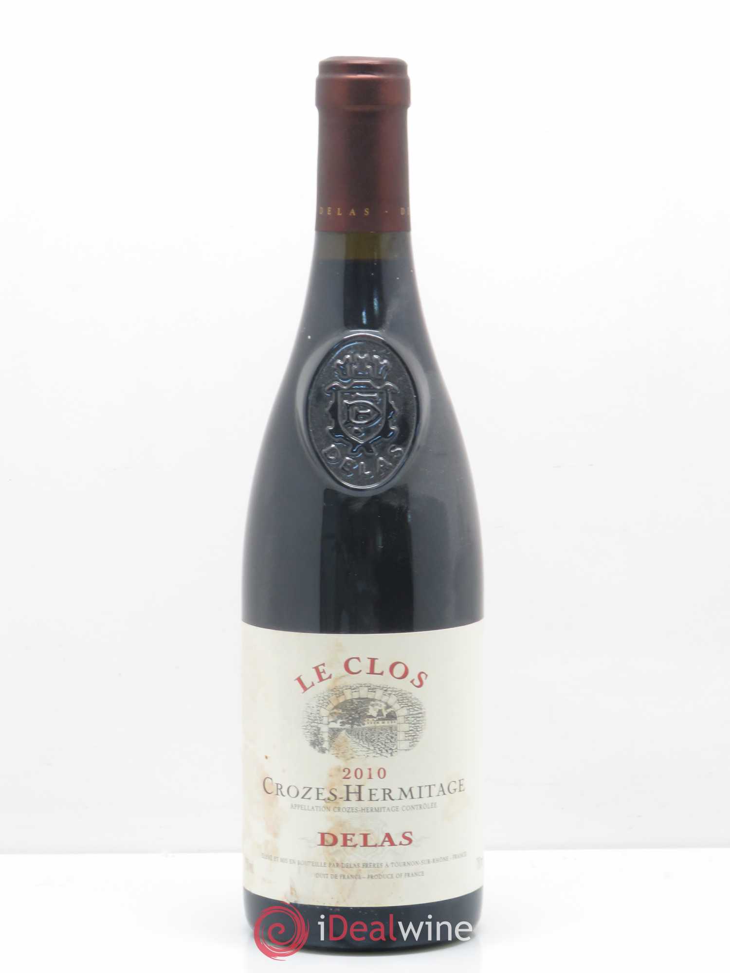 Crozes-Hermitage Le Clos Delas Frères 2010 - Lot de 1 bouteille - 0