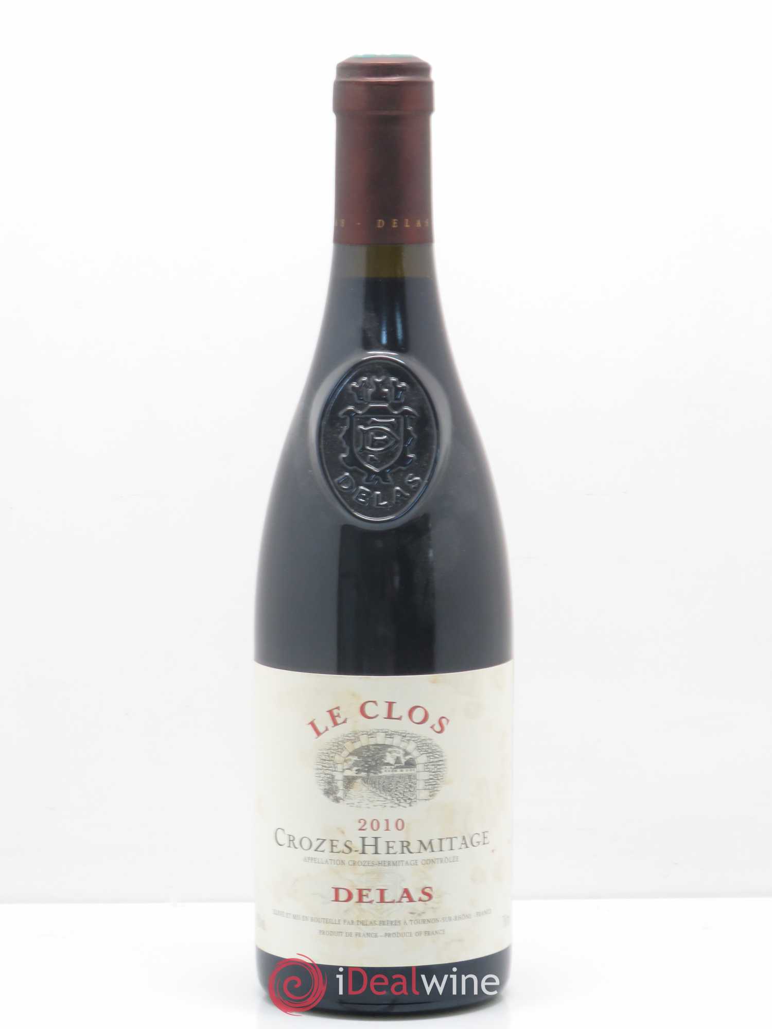 Crozes-Hermitage Le Clos Delas Frères 2010 - Lot de 1 bouteille - 0