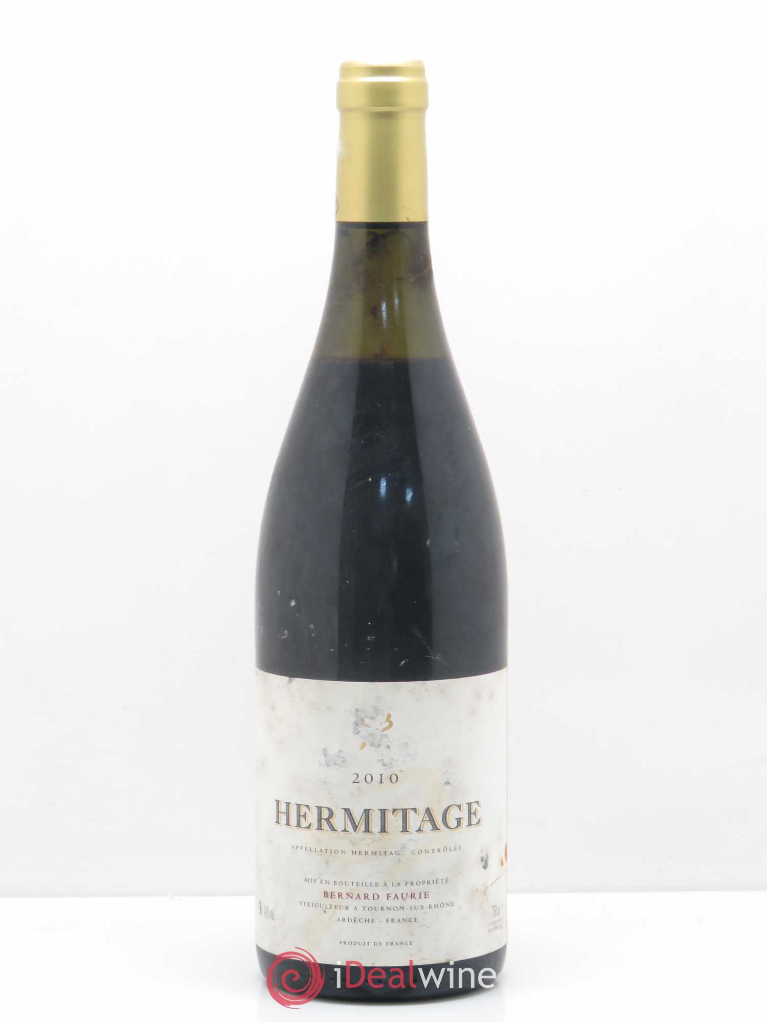 Hermitage Bessard Meal Faurie 2010 - Posten von 1 Flasche - 0