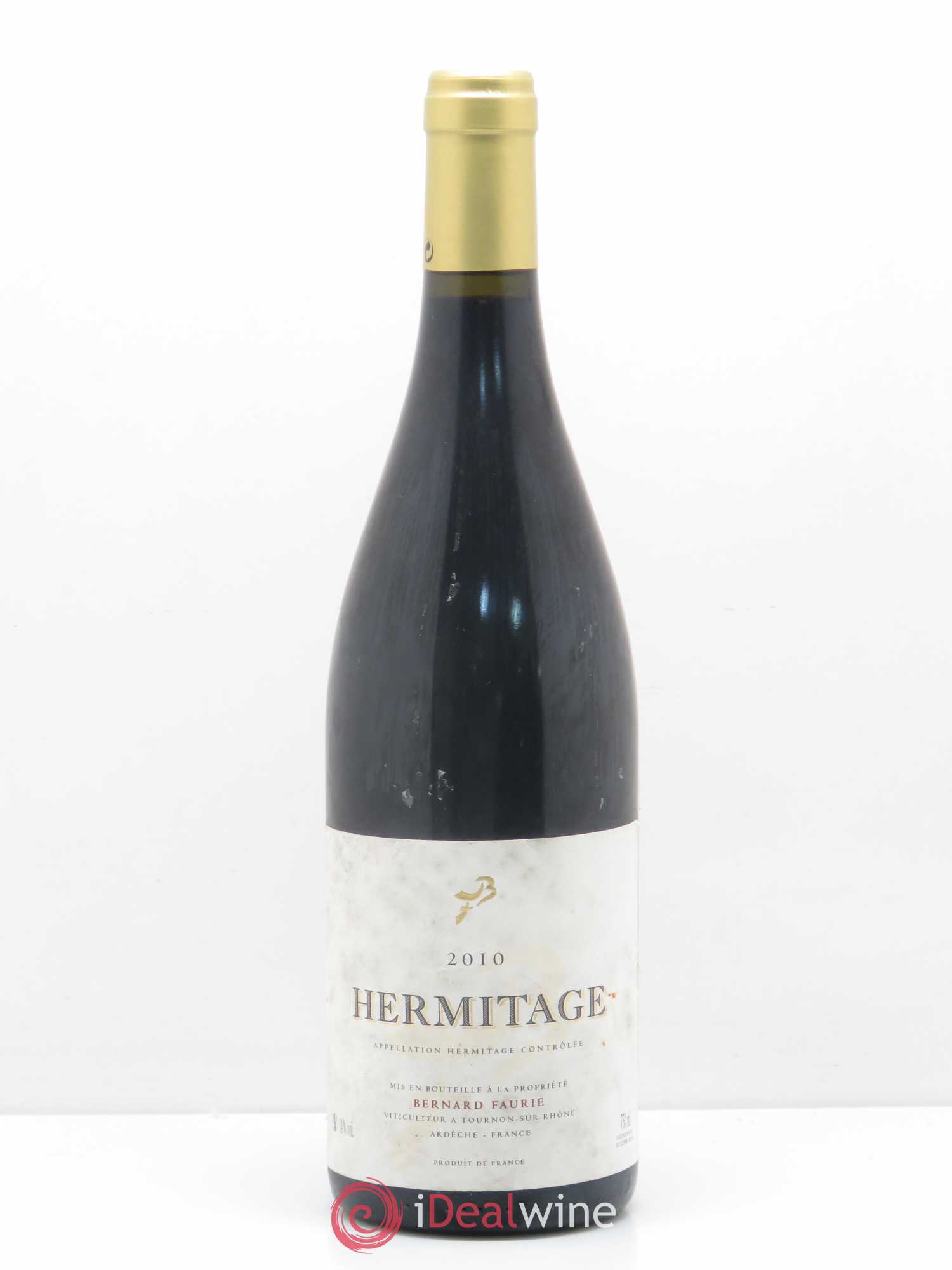 Hermitage Bessard Meal Faurie 2010 - Posten von 1 Flasche - 0