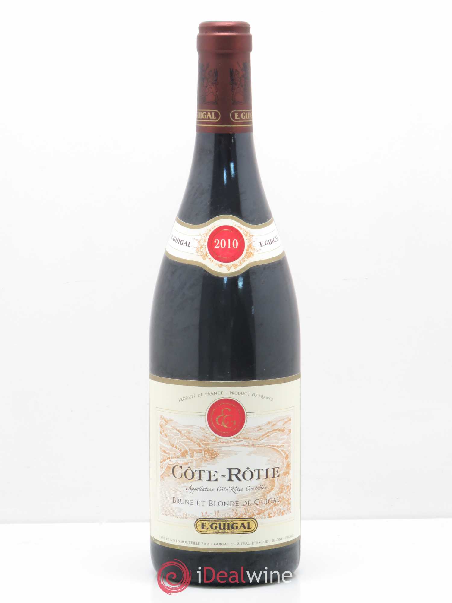 Côte-Rôtie Côtes Brune et Blonde Guigal 2010 - Lot de 1 bouteille - 0