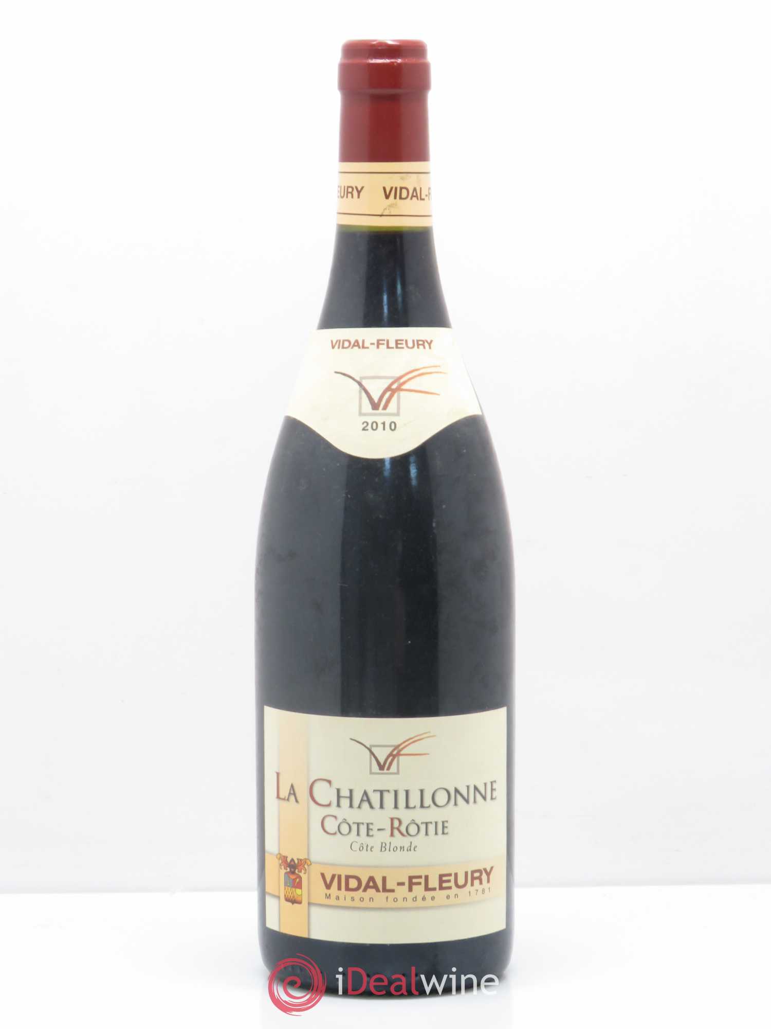 Côte-Rôtie la Chatillonne Côte Blonde Vidal Fleury 2010 - Lot de 1 bouteille - 0