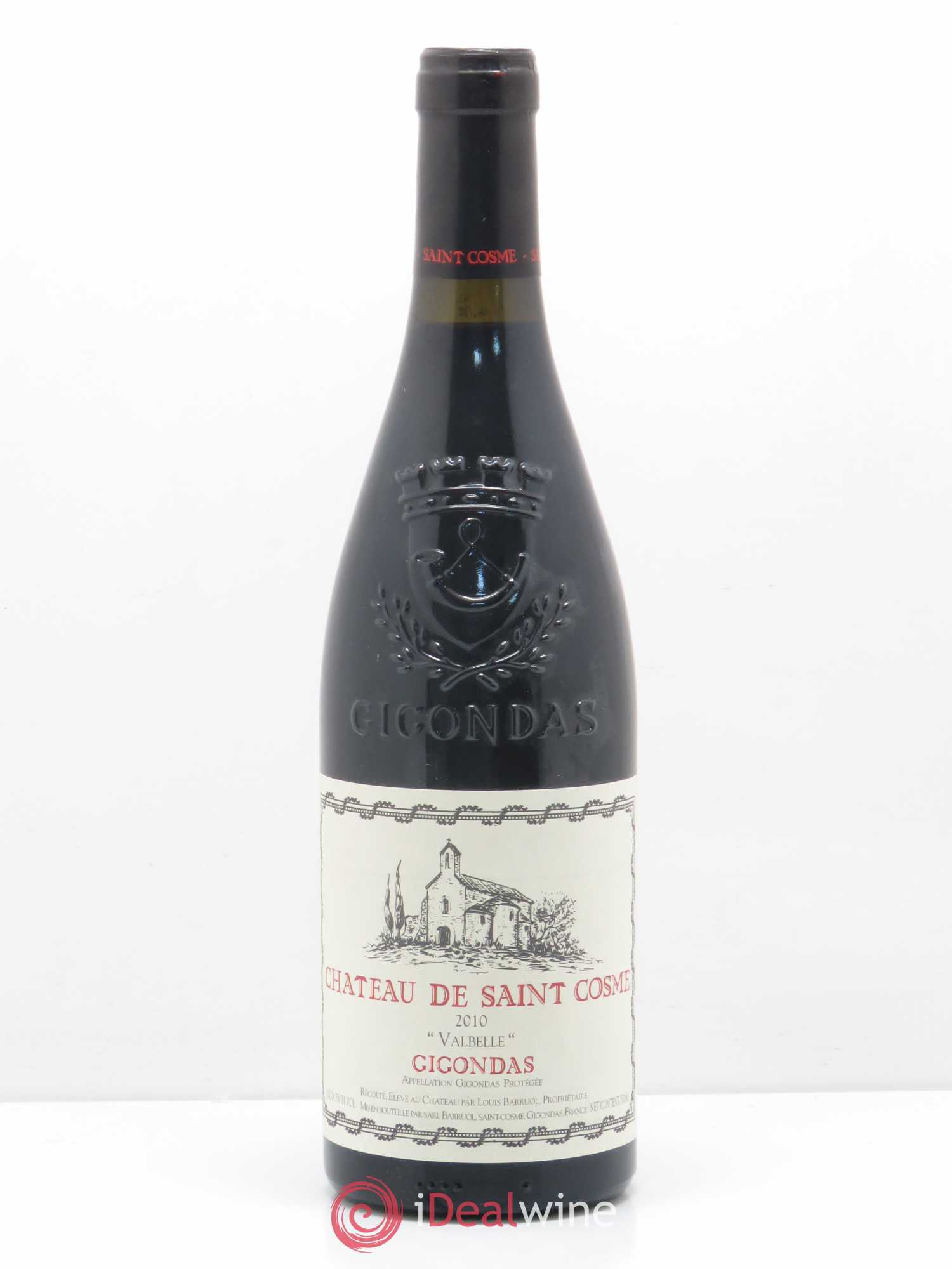 Gigondas Valbelle Saint Cosme 2010 - Lot de 1 bouteille - 0