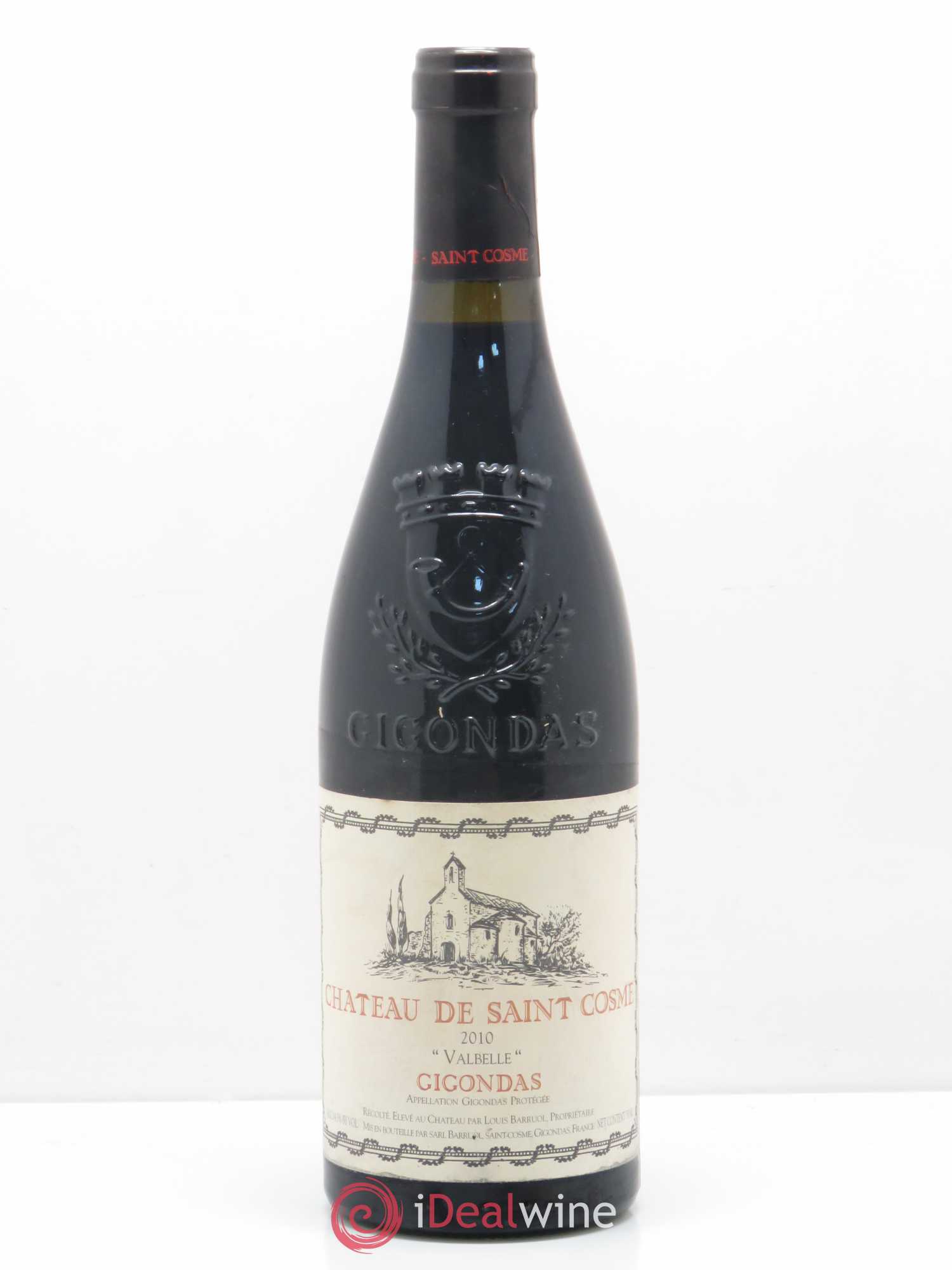 Gigondas Valbelle Saint Cosme 2010 - Lot de 1 bouteille - 0